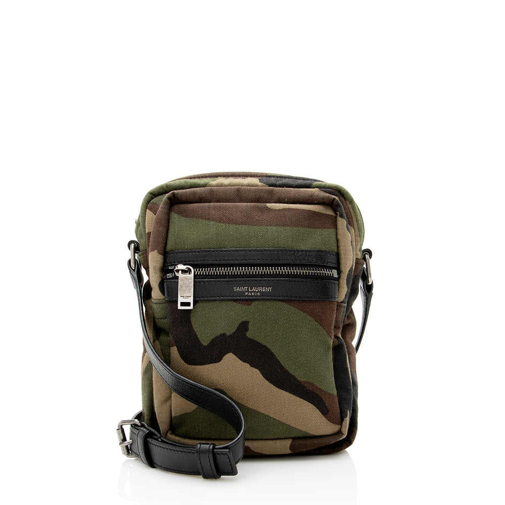 Saint Laurent Canvas Brad Pouch Bag (SHF-20596)