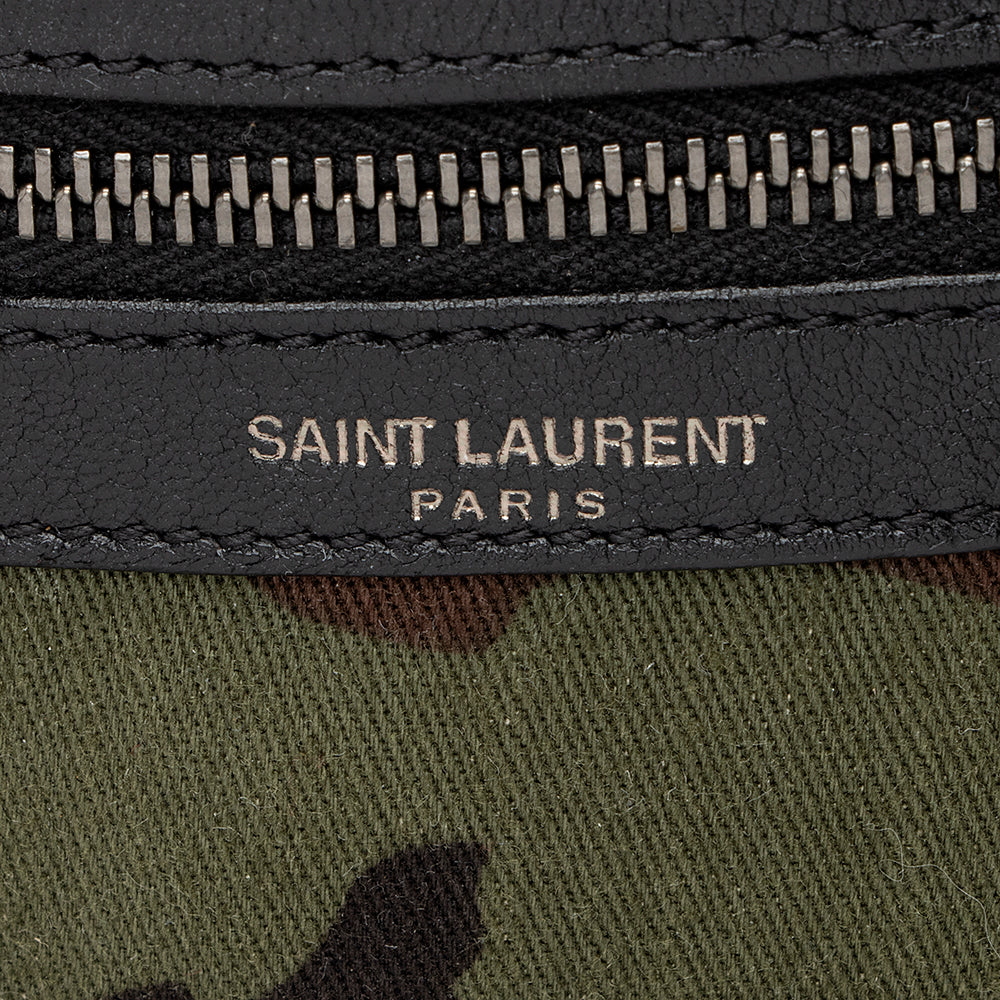 Saint Laurent Canvas Brad Pouch Bag (SHF-20596)