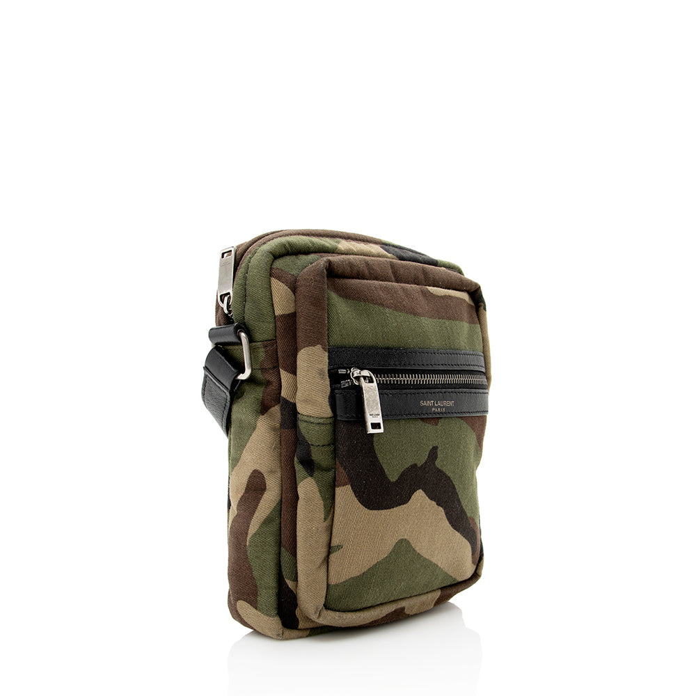 Saint Laurent Canvas Brad Pouch Bag (SHF-20596)