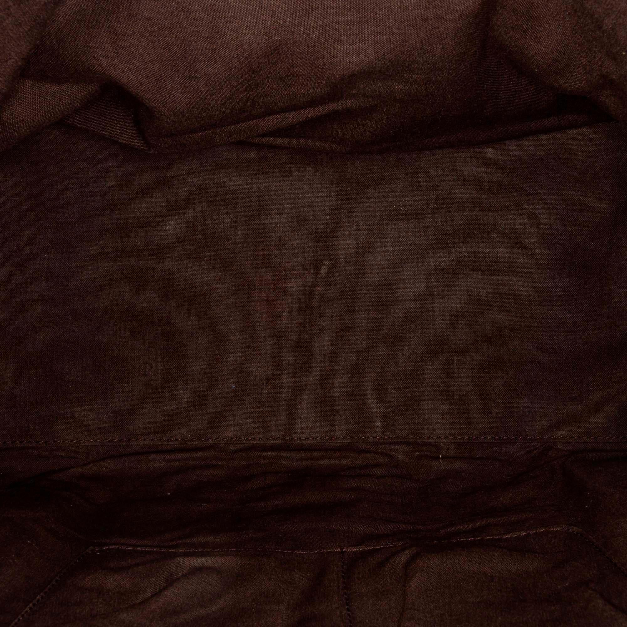 Saint Laurent Cabas Chyc Ligne Leather Handbag (SHG-32354)