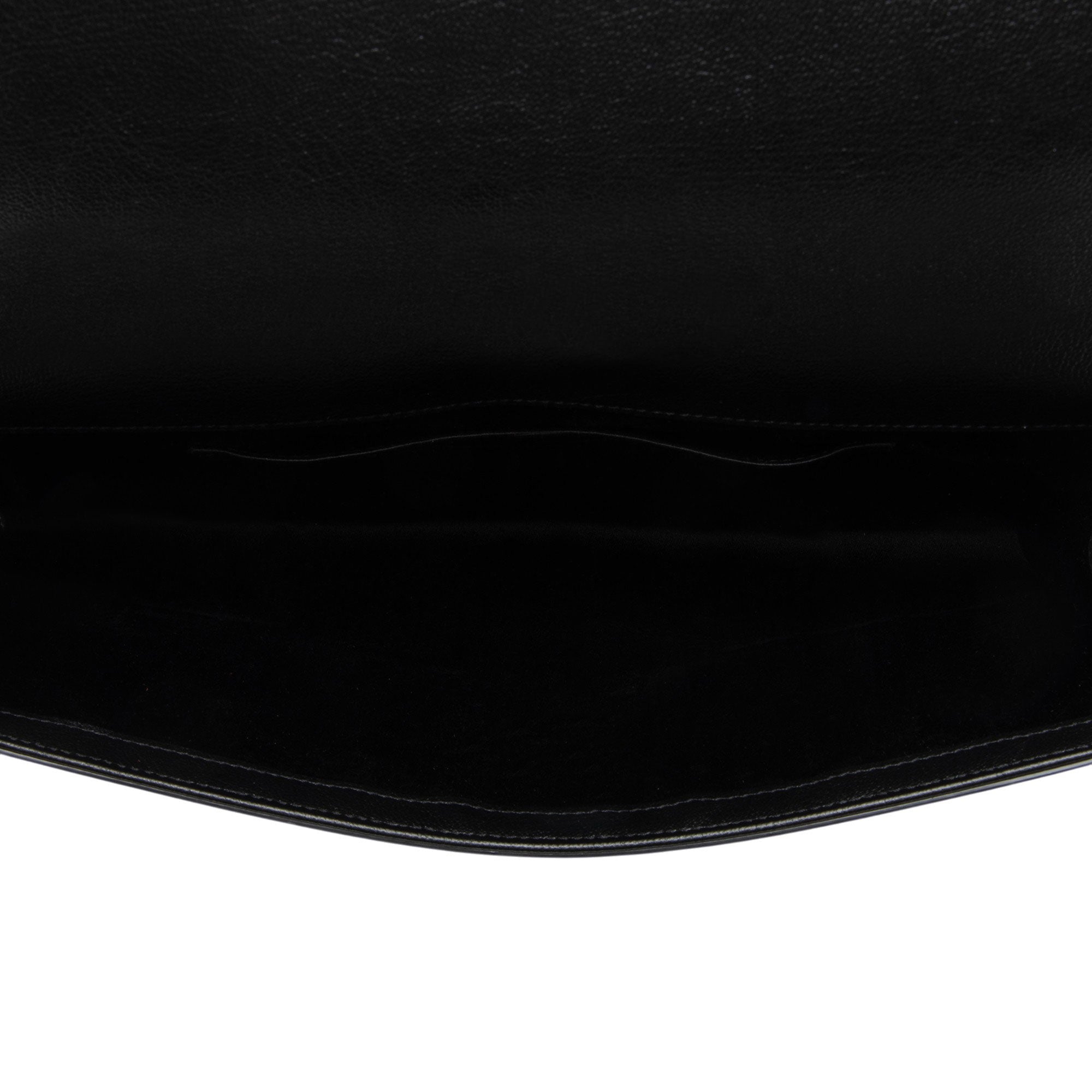 Saint Laurent Calfskin Belle de Jour Clutch