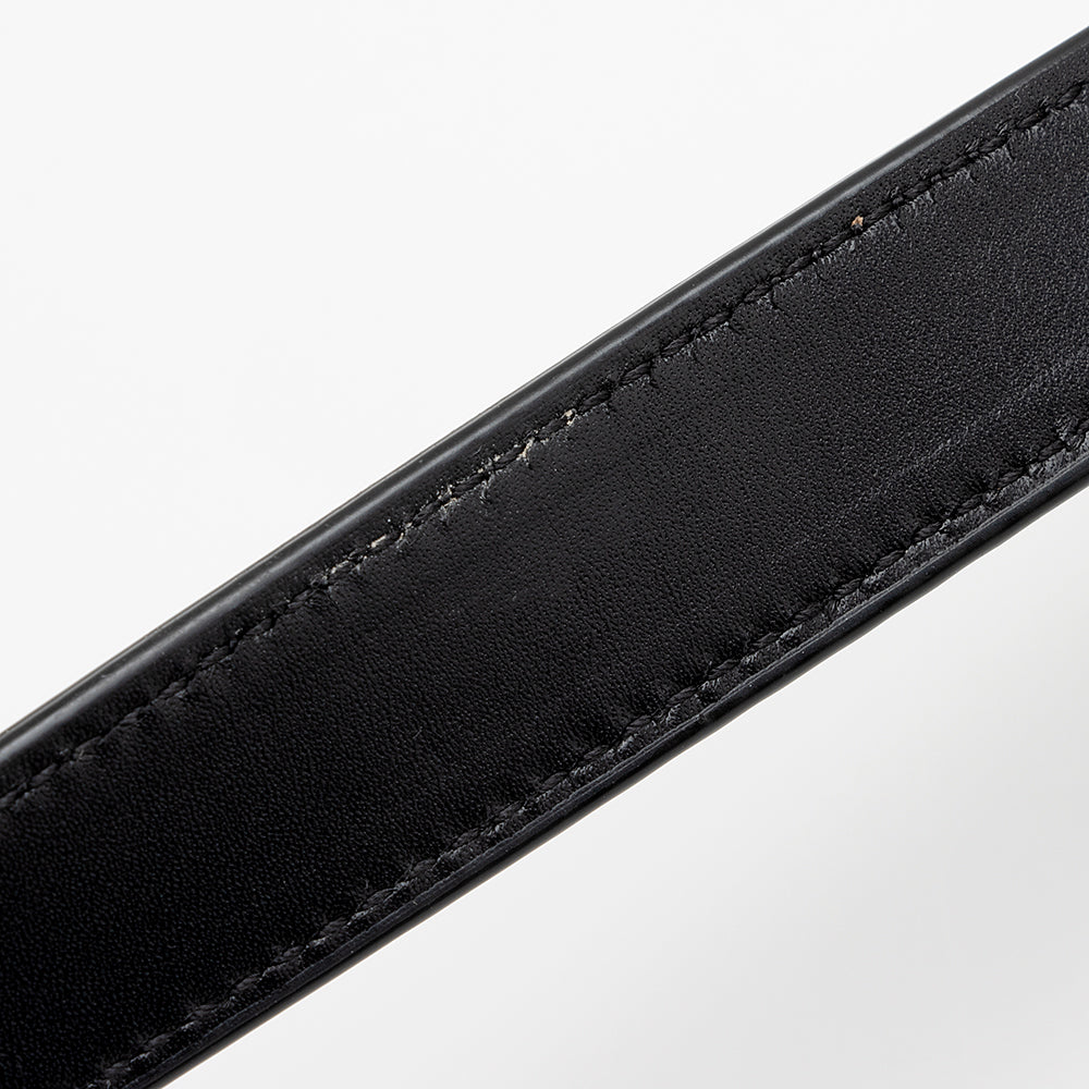 Saint Laurent Calfskin Monogram Charlie Small Crossbody Bag (SHF-22068)