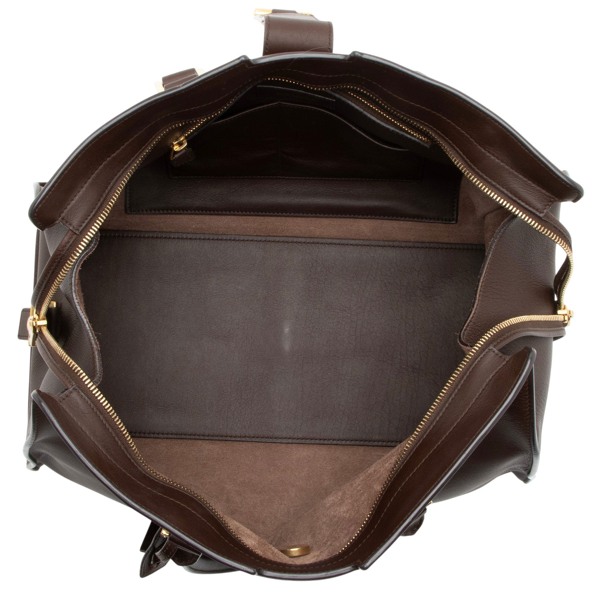 Saint Laurent Calfskin Classic Cabas Y Medium Tote