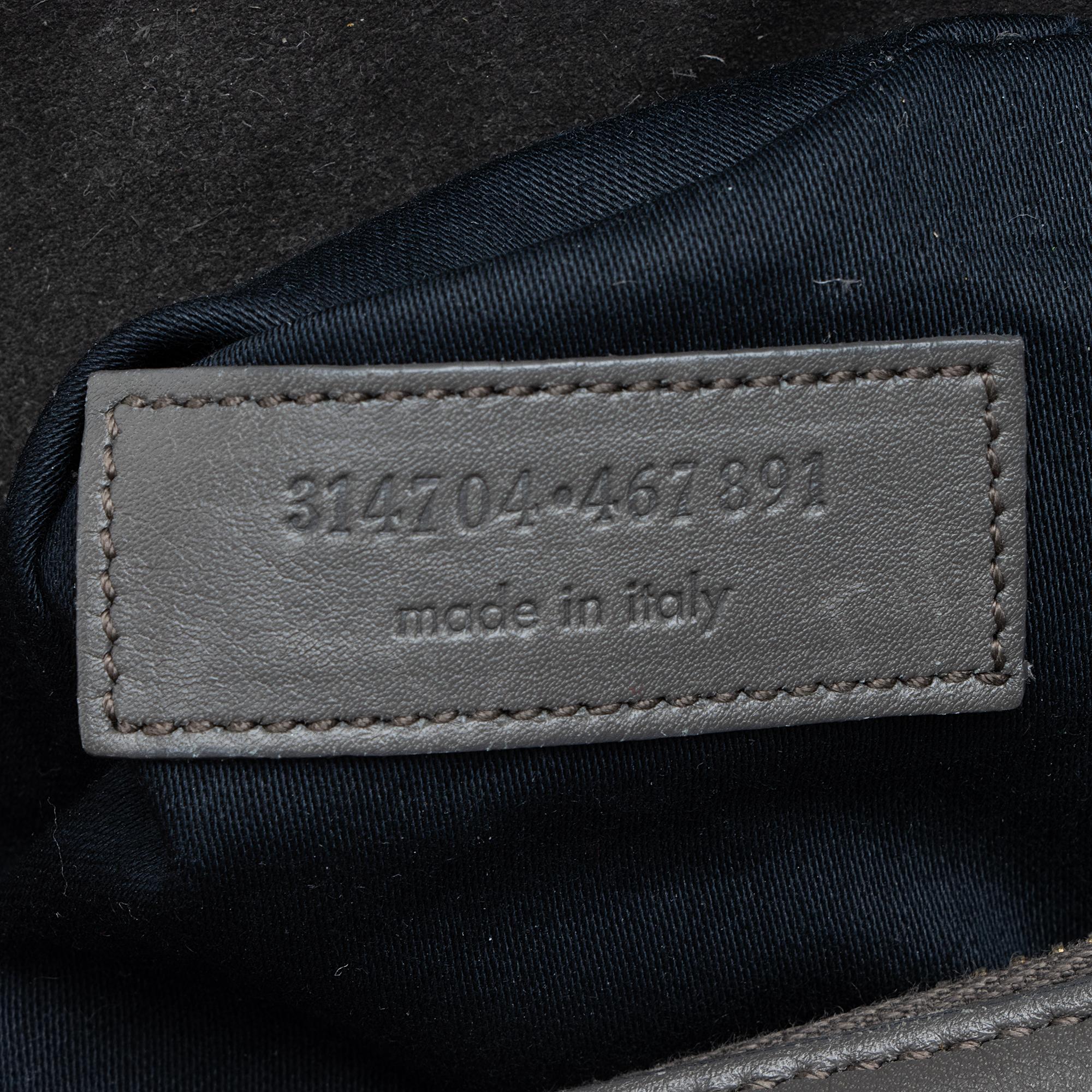 Saint Laurent Calfskin Duffle 6 Satchel (SHF-23052)