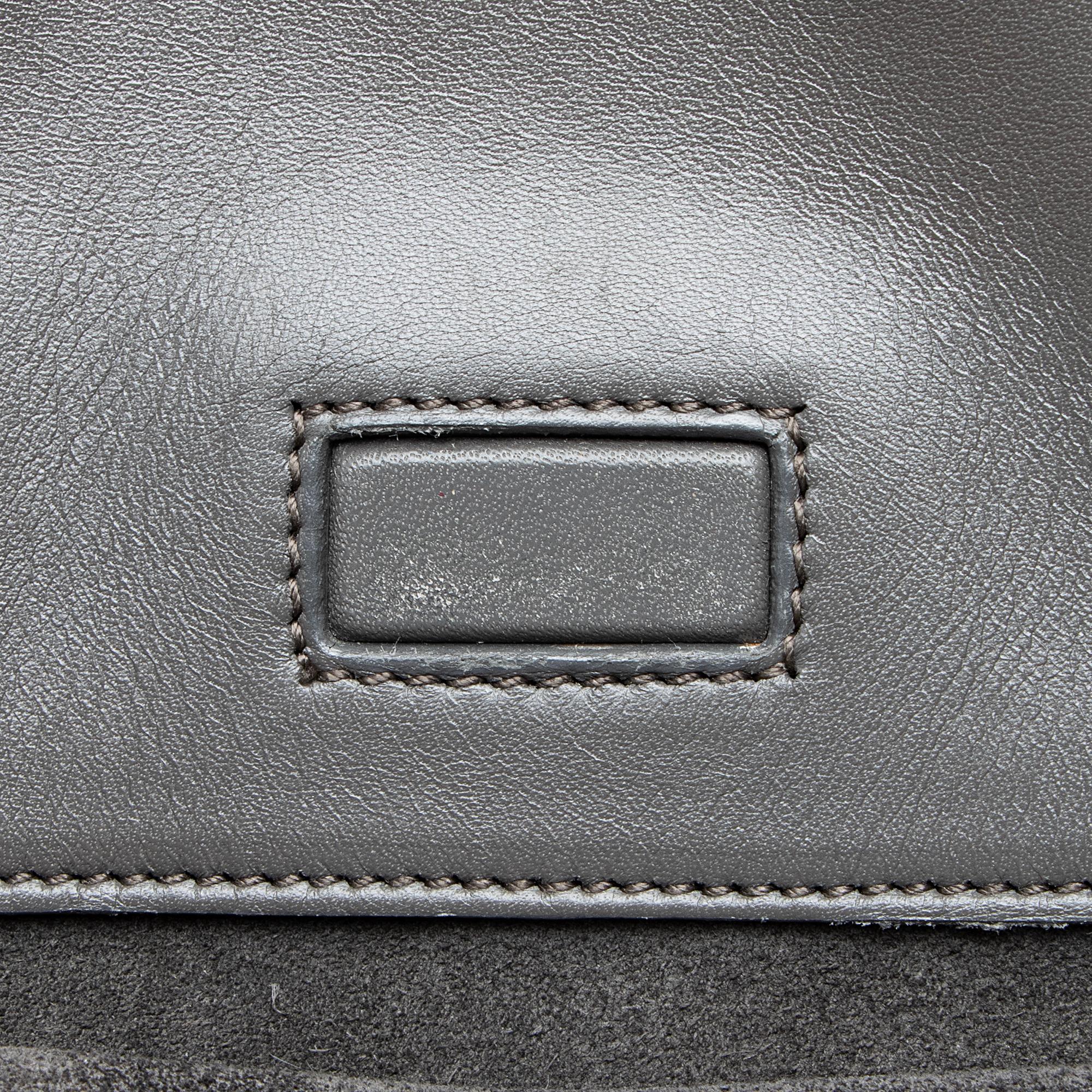 Saint Laurent Calfskin Duffle 6 Satchel (SHF-23052)