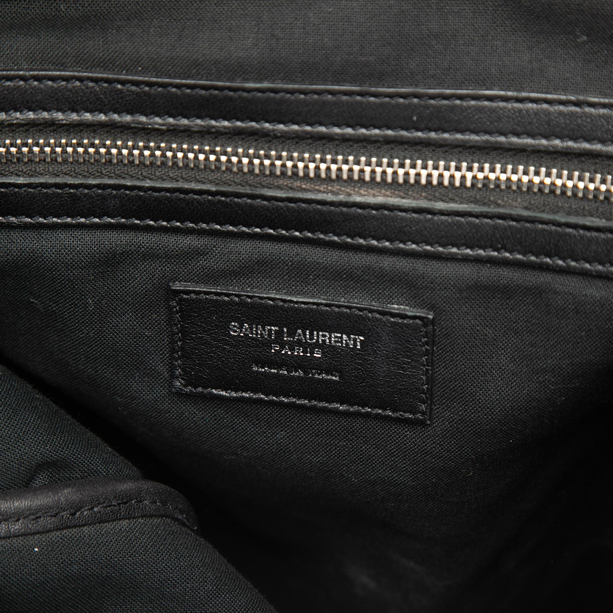 Saint Laurent Calfskin Fringe Festival Backpack