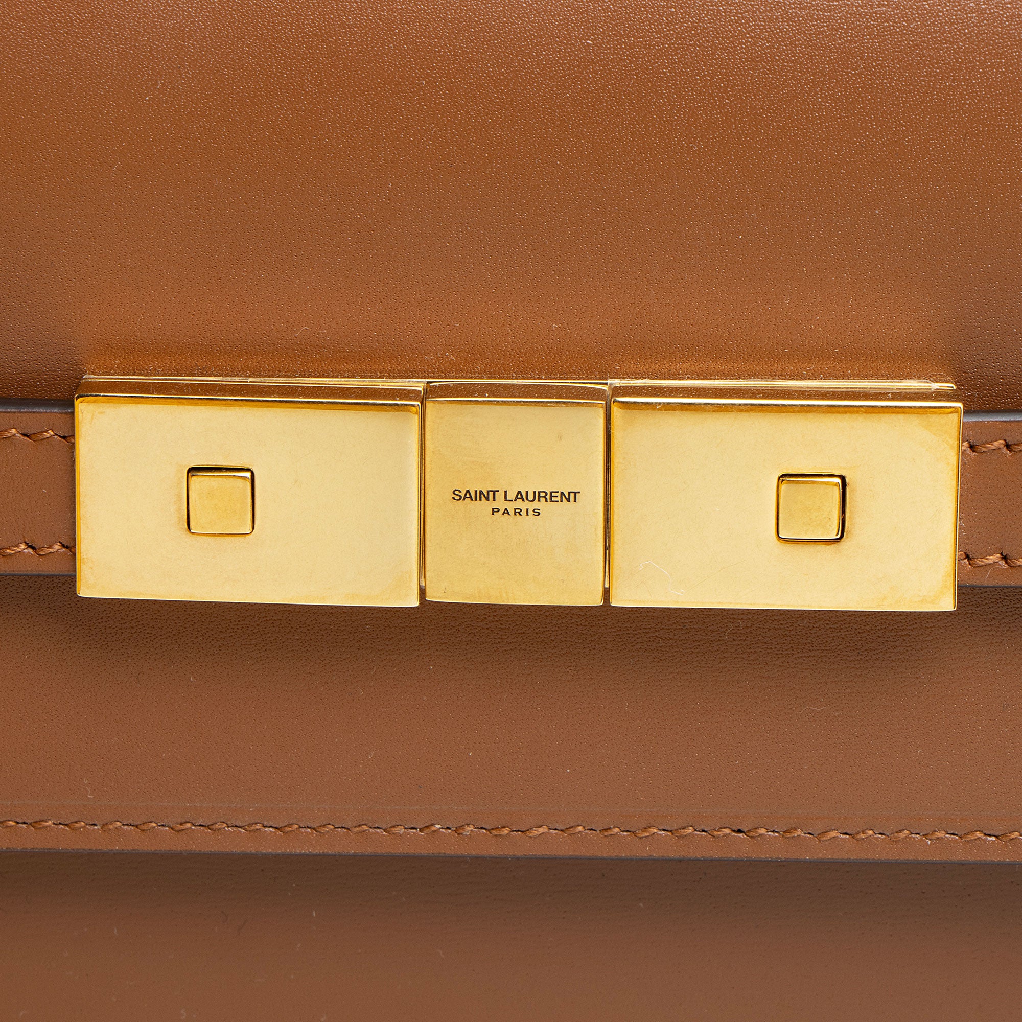 Saint Laurent Calfskin Manhattan Small Shoulder Bag