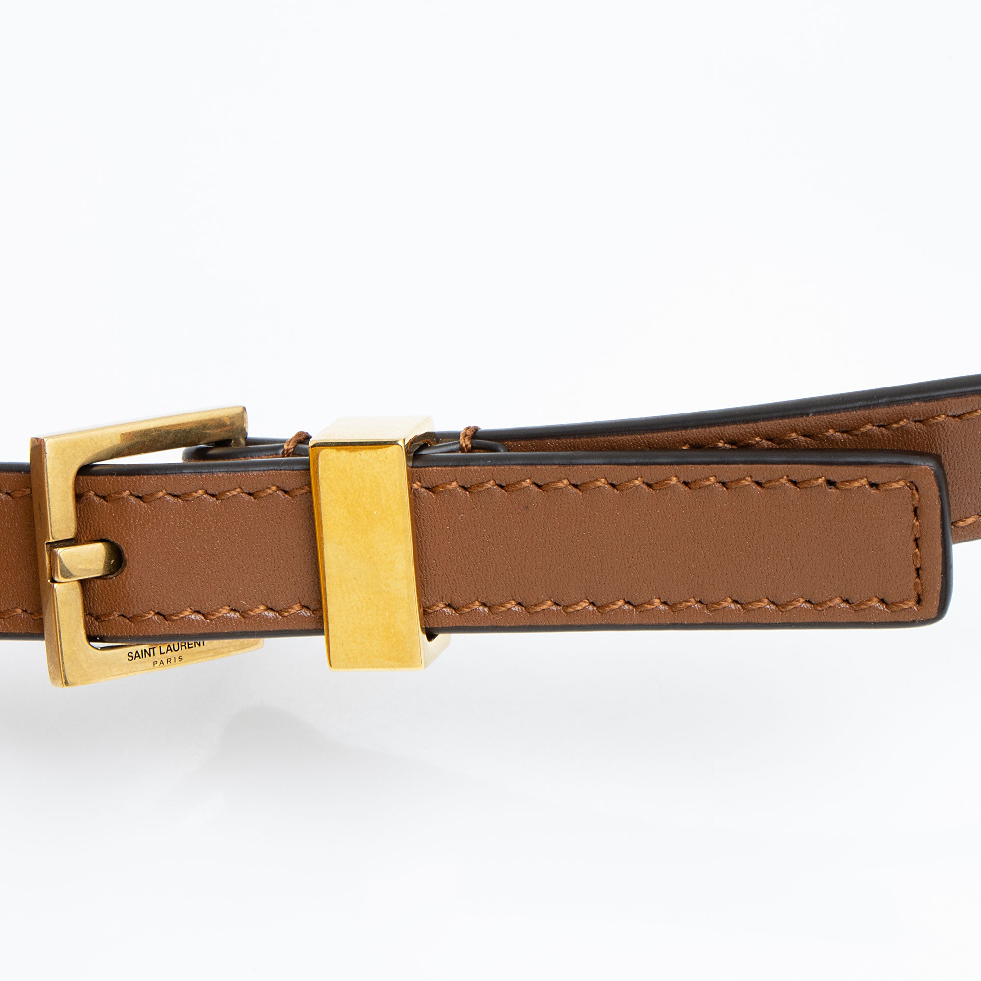 Saint Laurent Calfskin Manhattan Small Shoulder Bag