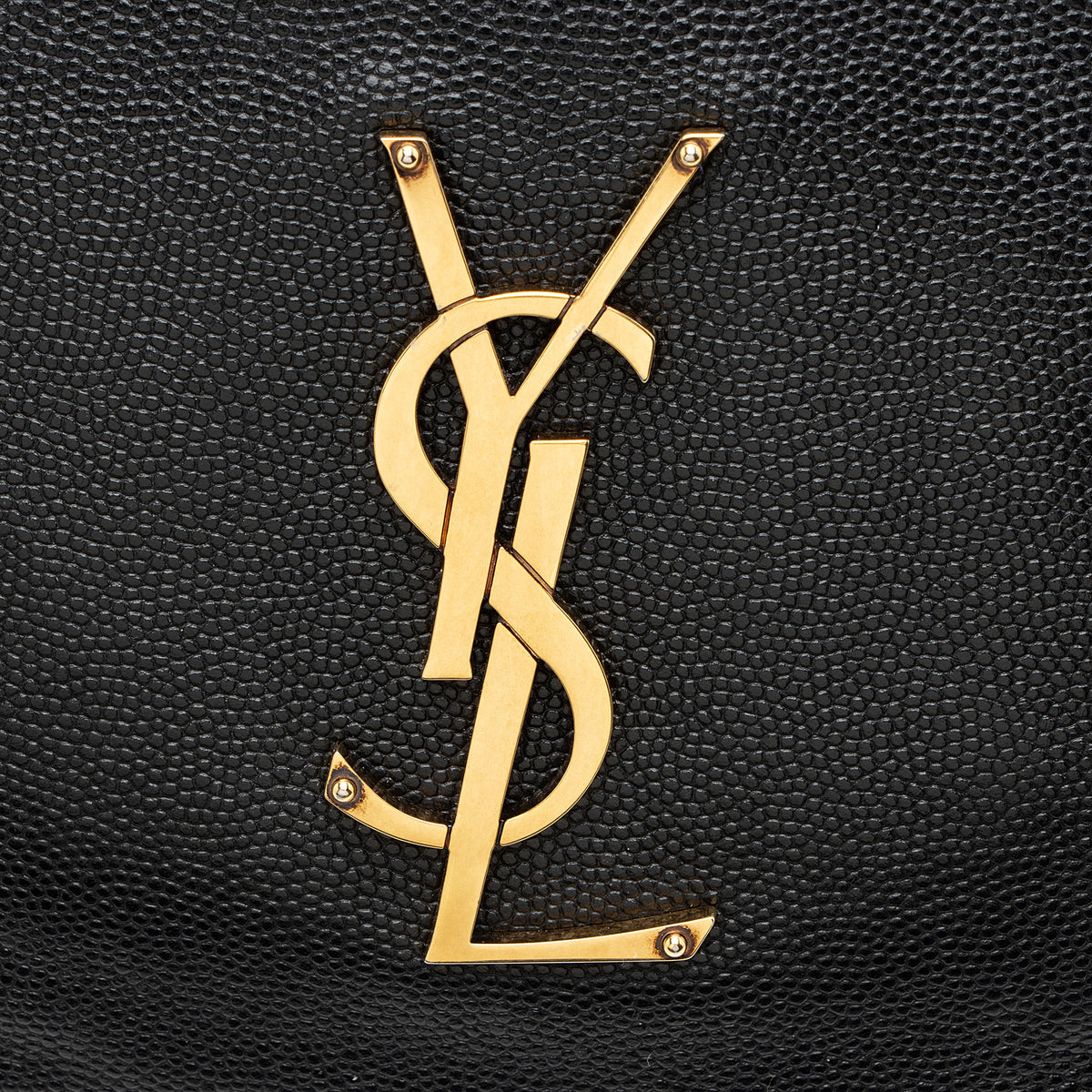 Saint Laurent Calfskin Monogram Cassandre Classic Belt Bag