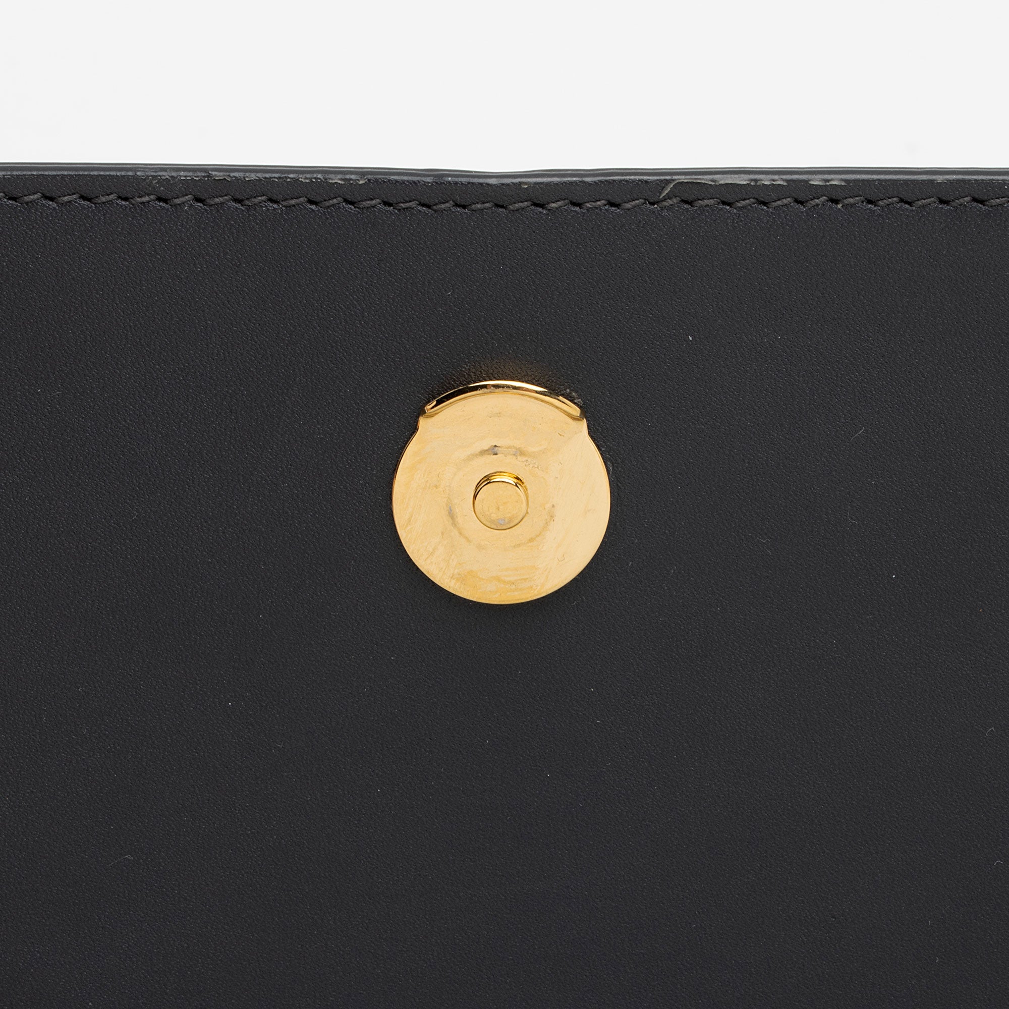 Saint Laurent Calfskin Monogram Kate Tassel Chain Wallet (SHF-GJz8iT)