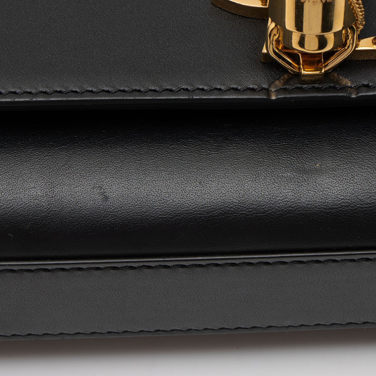 Saint Laurent Calfskin Monogram Kate Tassel Small Shoulder Bag