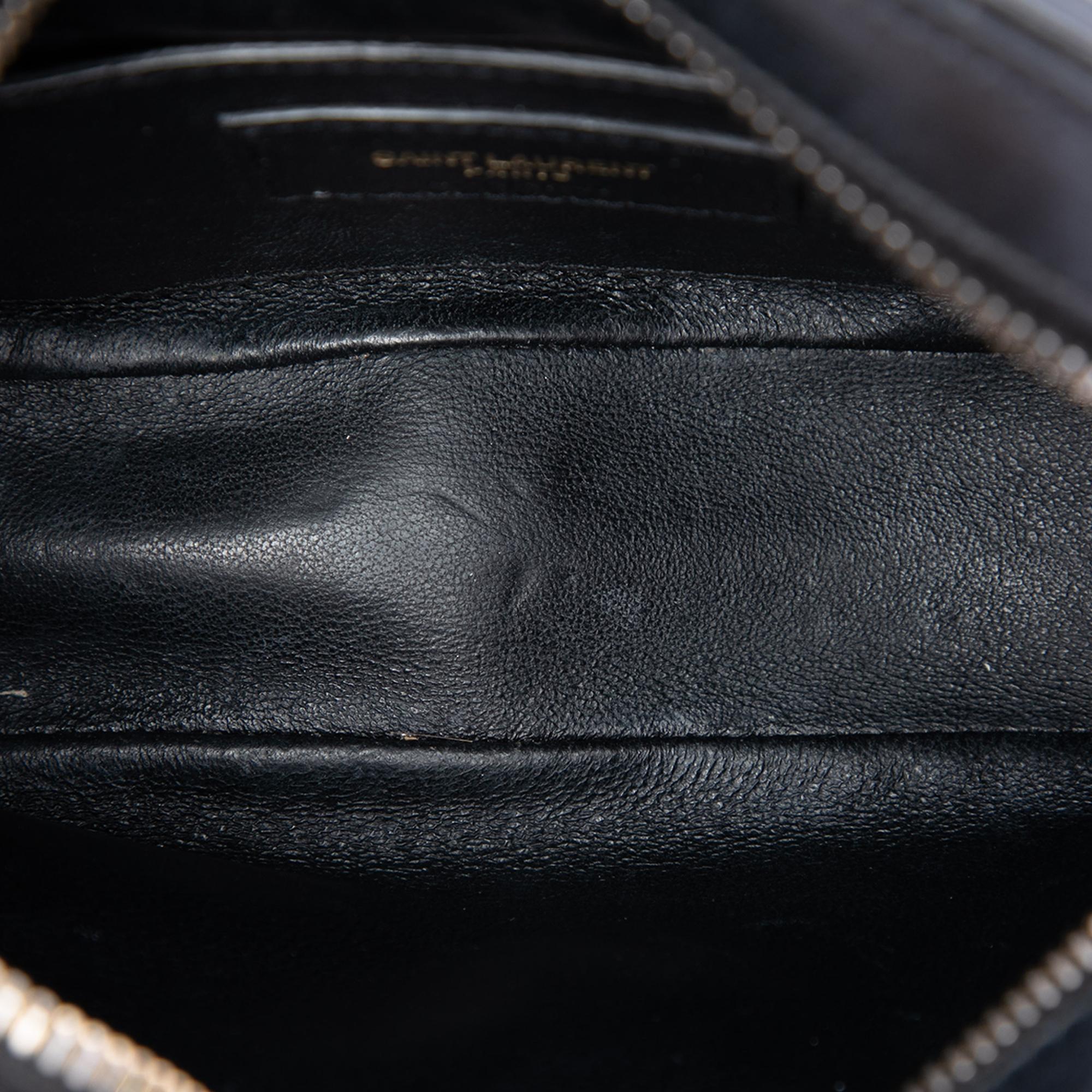 Saint Laurent Calfskin Monogram Le 61 Camera Bag