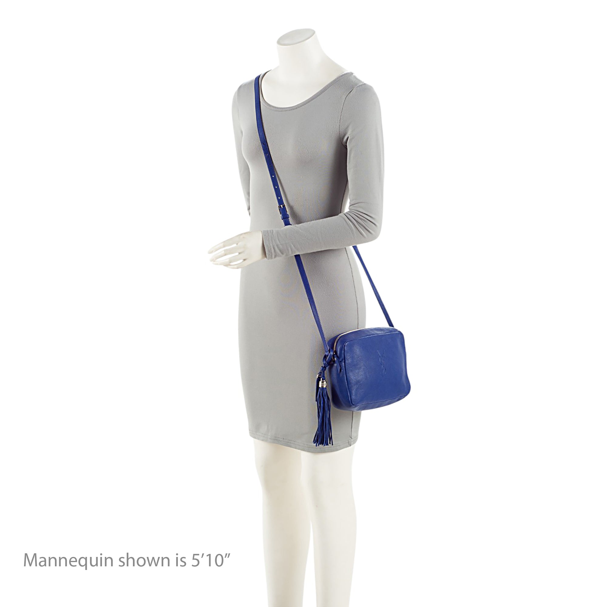 Saint Laurent Calfskin Monogram Lou Camera Bag