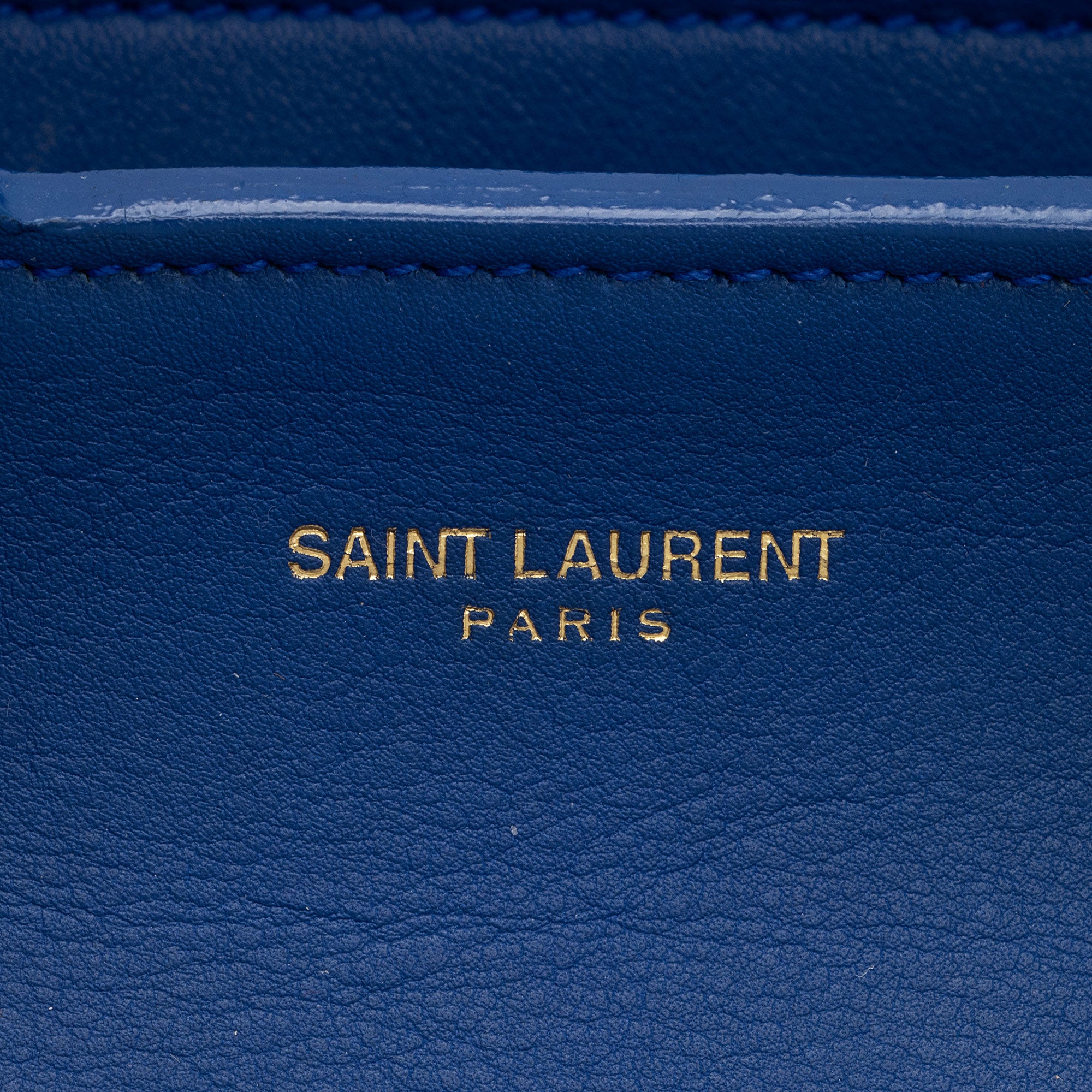 Saint Laurent Calfskin Monogram Medium Cabas Tote (SHF-gfxpGY)