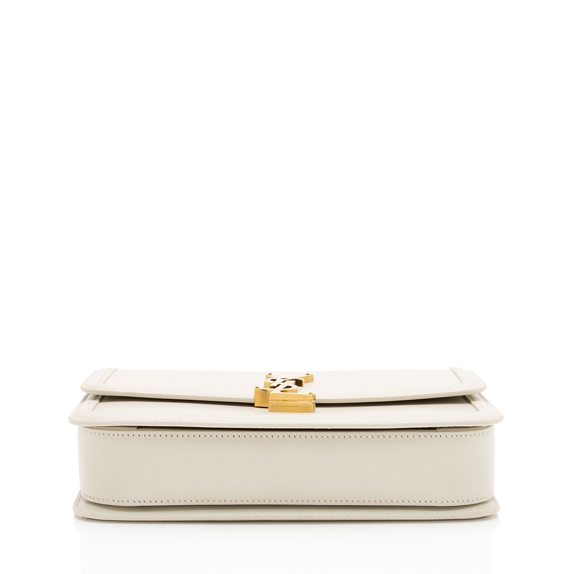 Saint Laurent Calfskin Monogram Solferino Medium Shoulder Bag