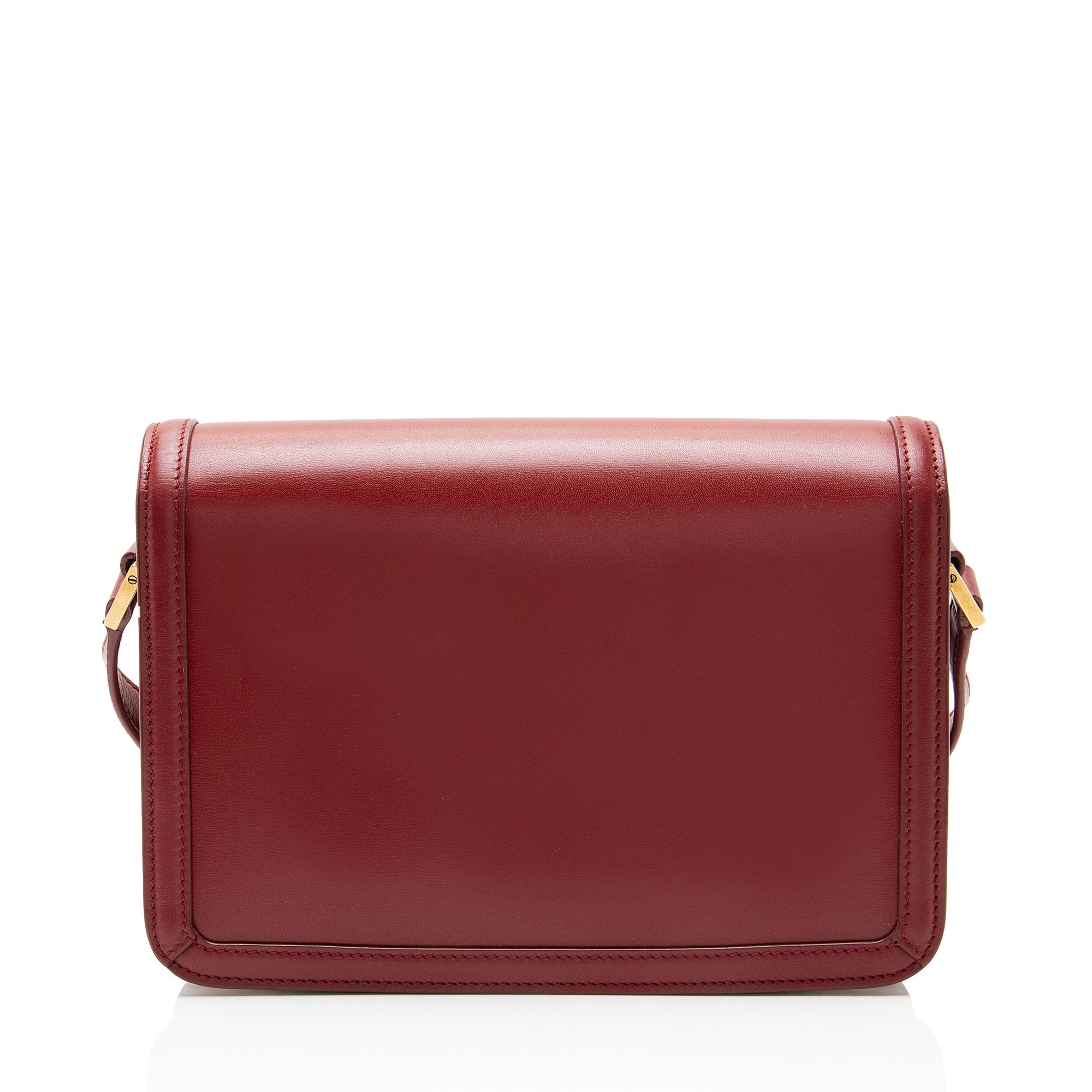 Saint Laurent Calfskin Monogram Solferino Medium Shoulder Bag