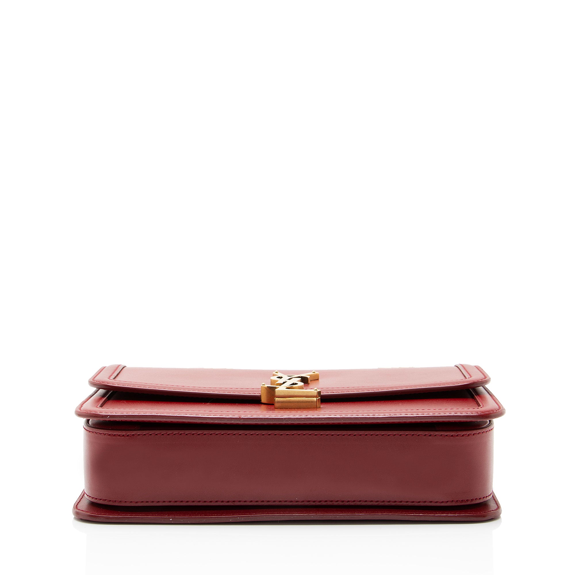 Saint Laurent Calfskin Monogram Solferino Medium Shoulder Bag