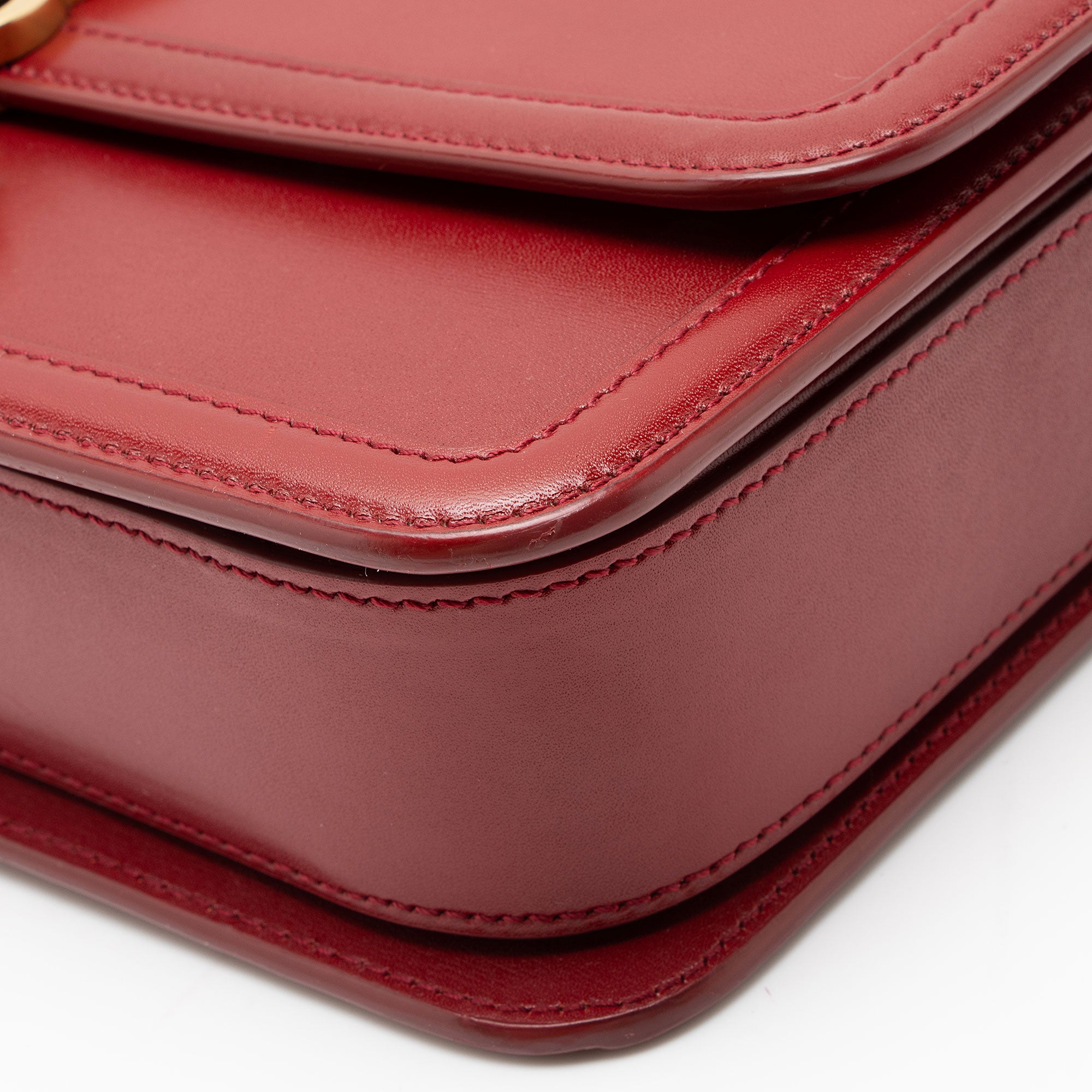 Saint Laurent Calfskin Monogram Solferino Medium Shoulder Bag