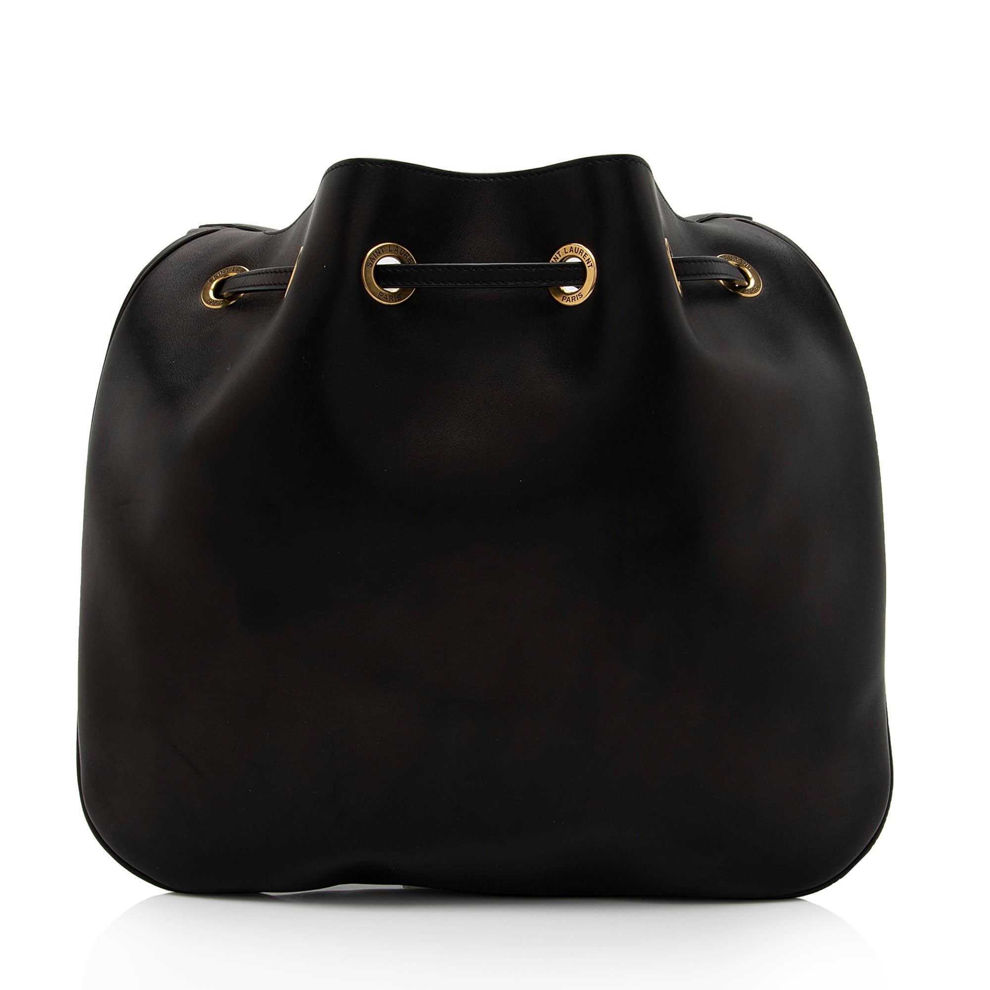 Saint Laurent Calfskin Paris VII Medium Hobo (SHF-meO3qA)