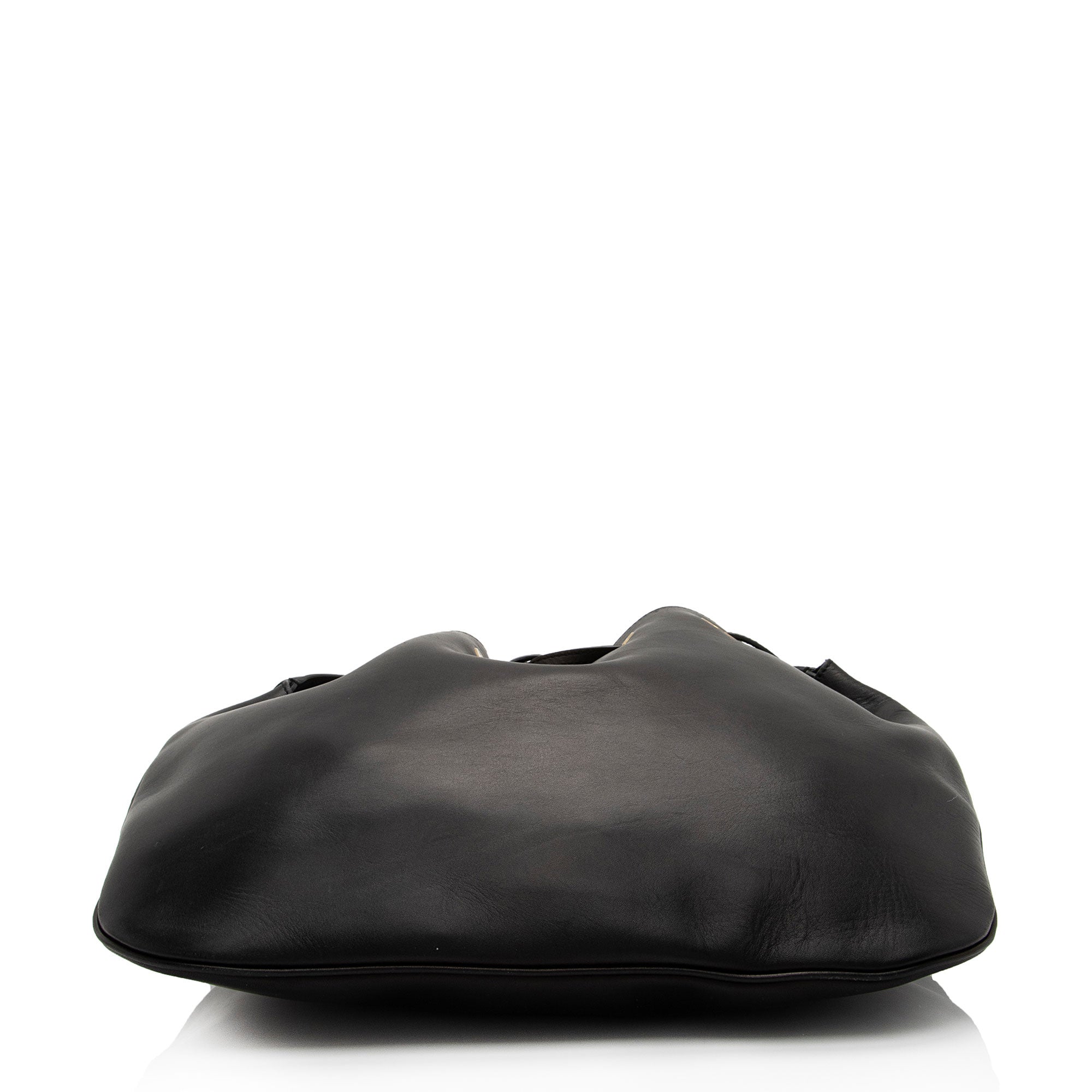 Saint Laurent Calfskin Paris VII Medium Hobo (SHF-meO3qA)