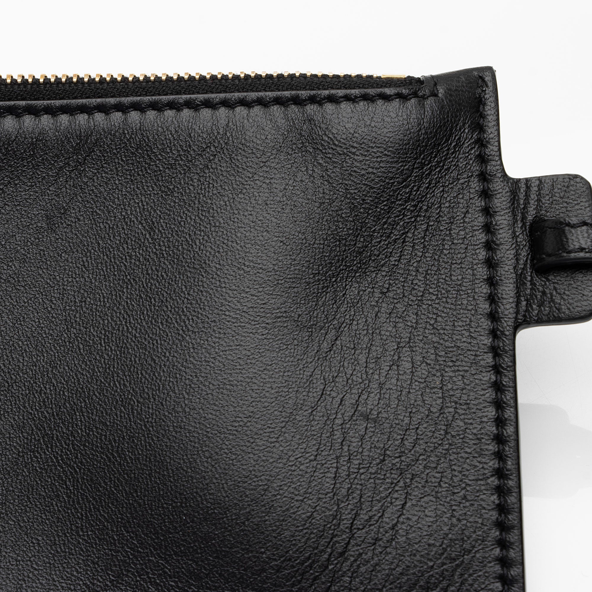 Saint Laurent Calfskin Paris VII Medium Hobo (SHF-meO3qA)