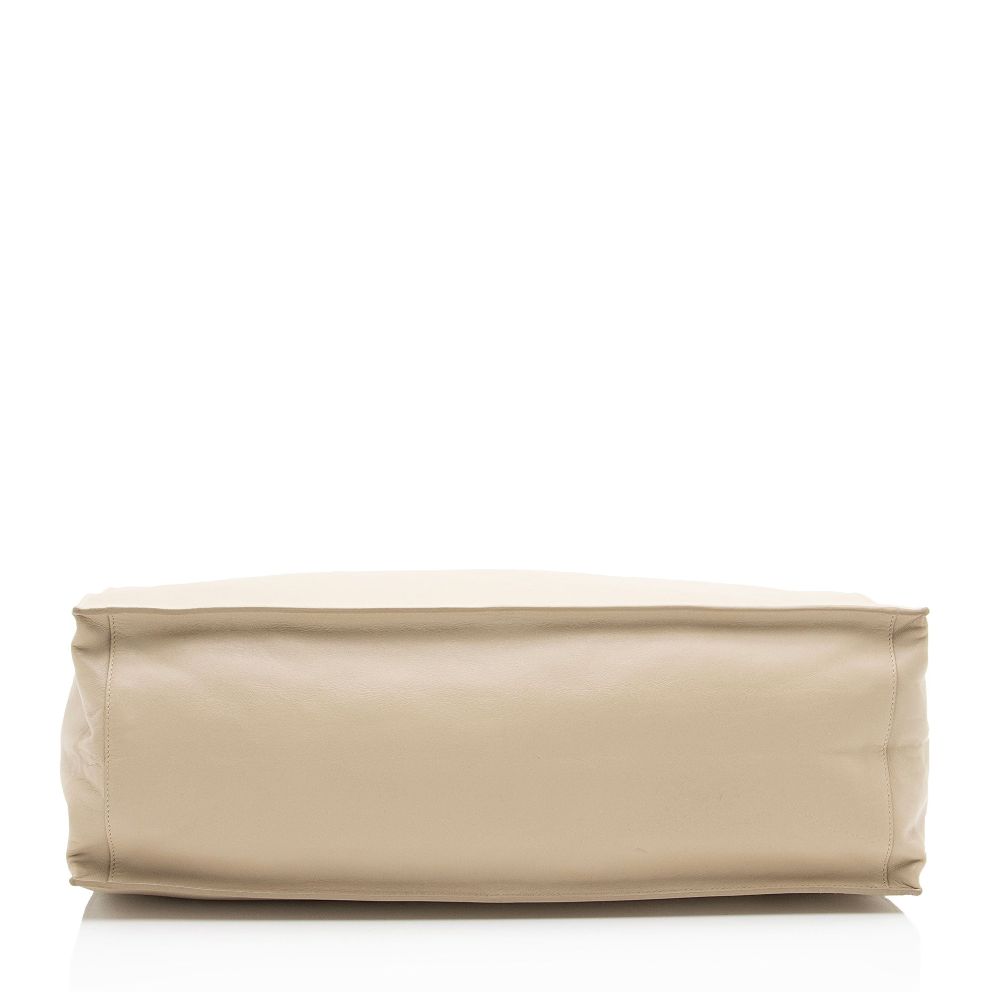 Saint Laurent Calfskin Rive Gauche Large Tote