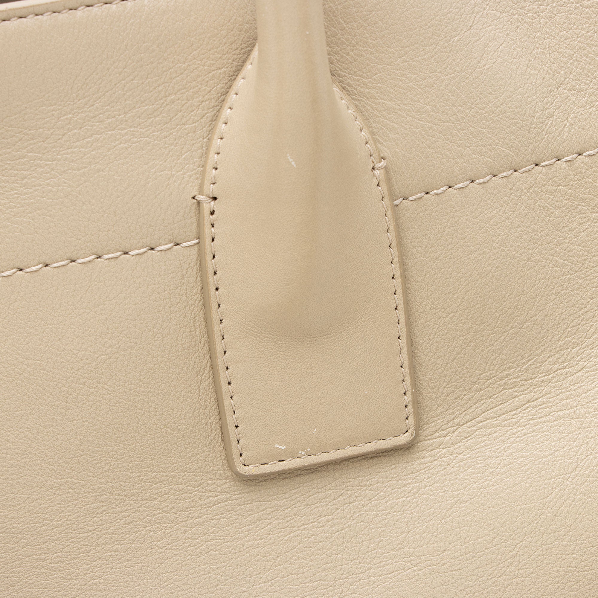 Saint Laurent Calfskin Rive Gauche Large Tote