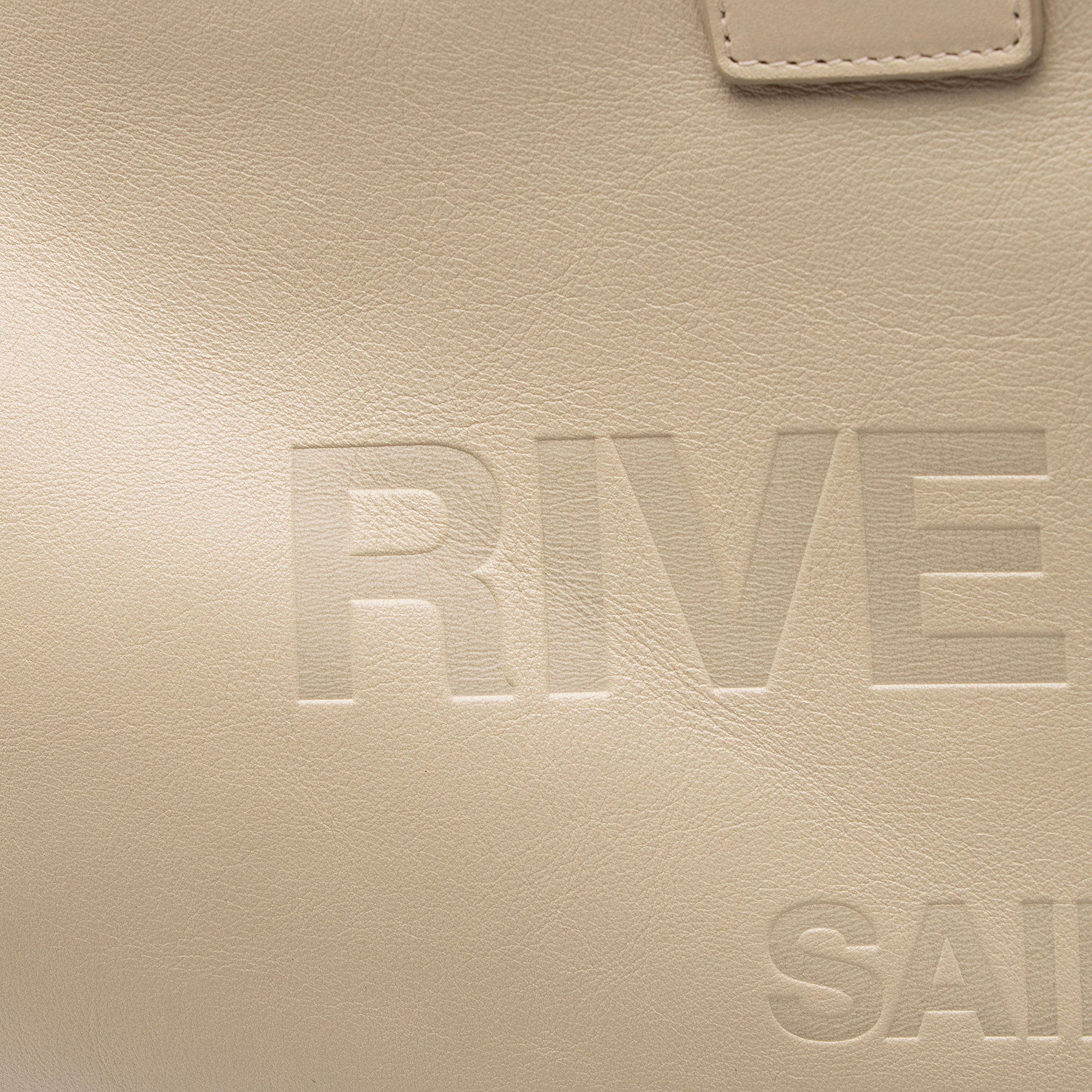 Saint Laurent Calfskin Rive Gauche Large Tote