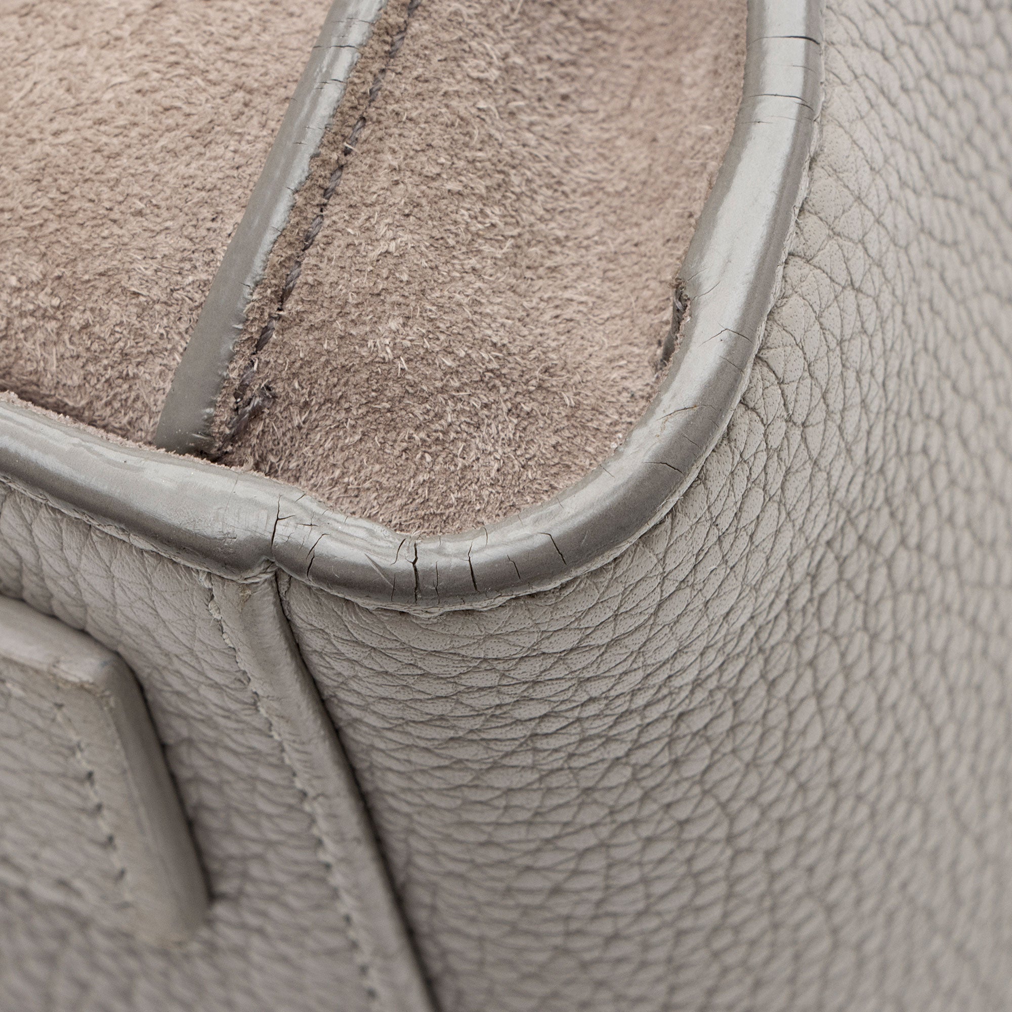 Saint Laurent Calfskin Bicolor Sac De Jour Baby Tote