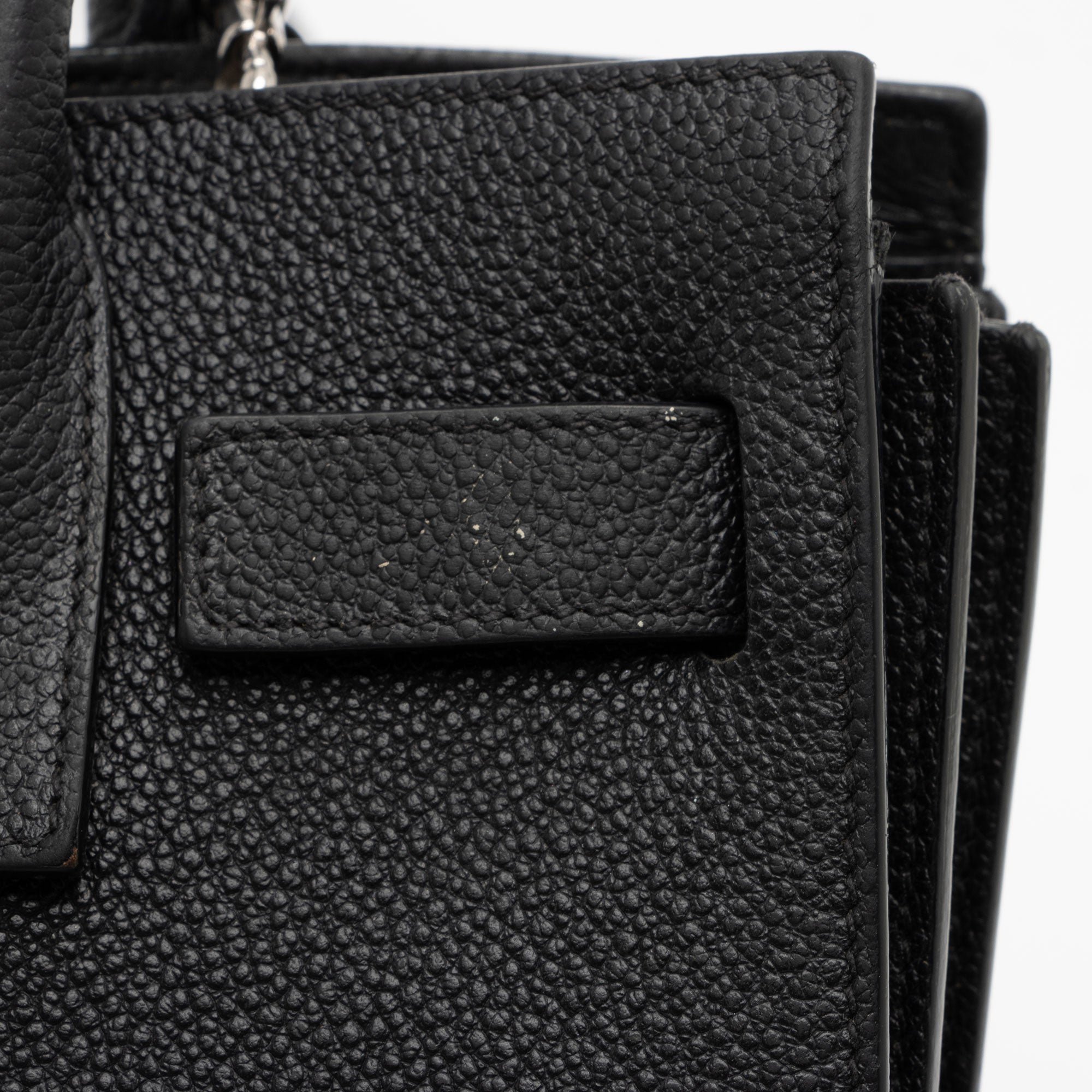 Saint Laurent Calfskin Sac De Jour Nano Tote (SHF-9rfN7F)