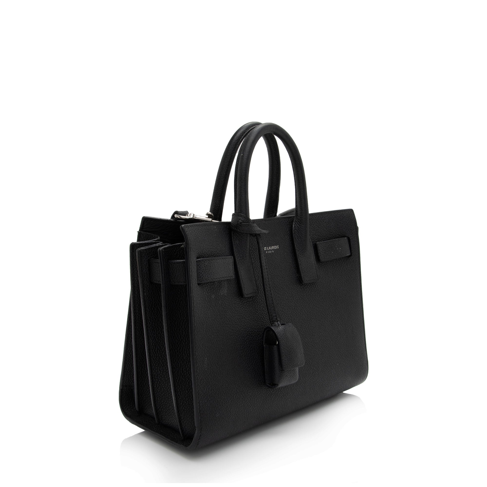 Saint Laurent Calfskin Sac De Jour Nano Tote (SHF-9rfN7F)