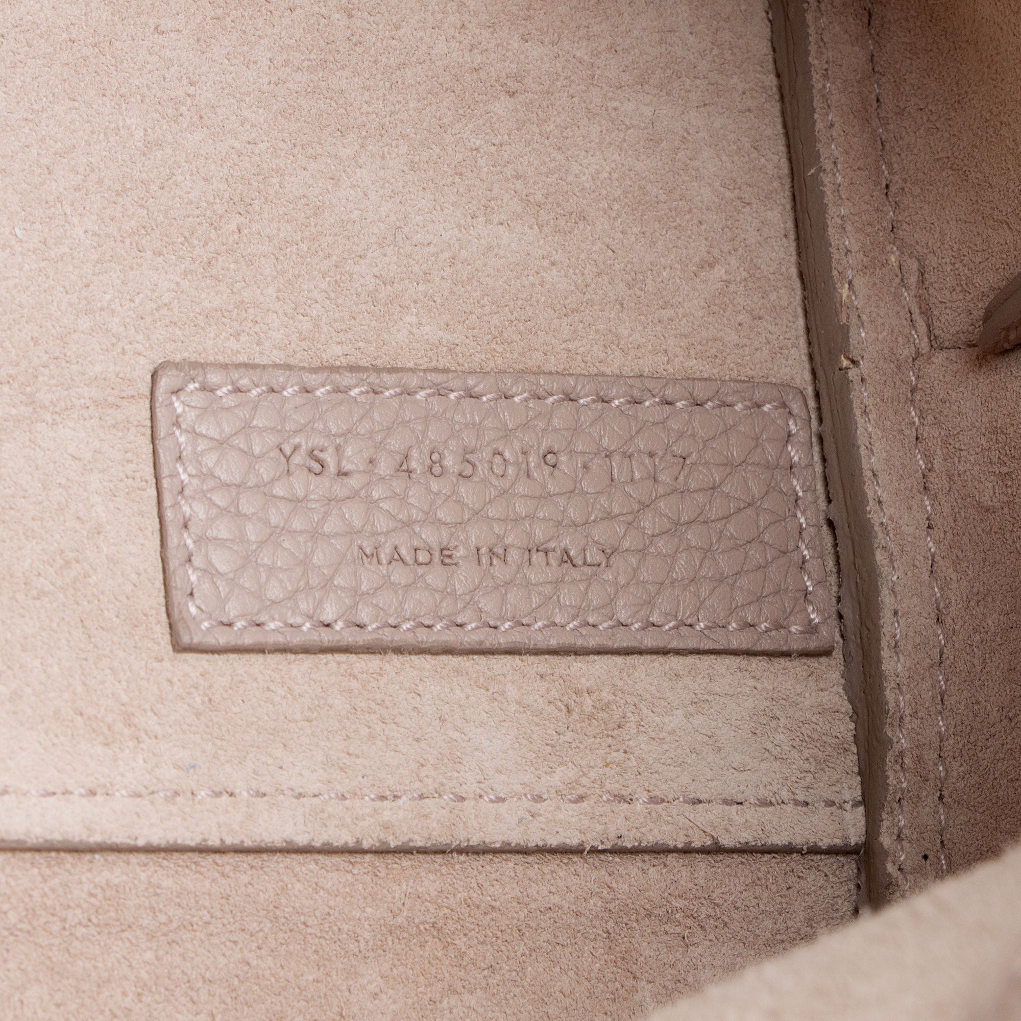 Saint Laurent Calfskin Sac De Jour Nano Tote