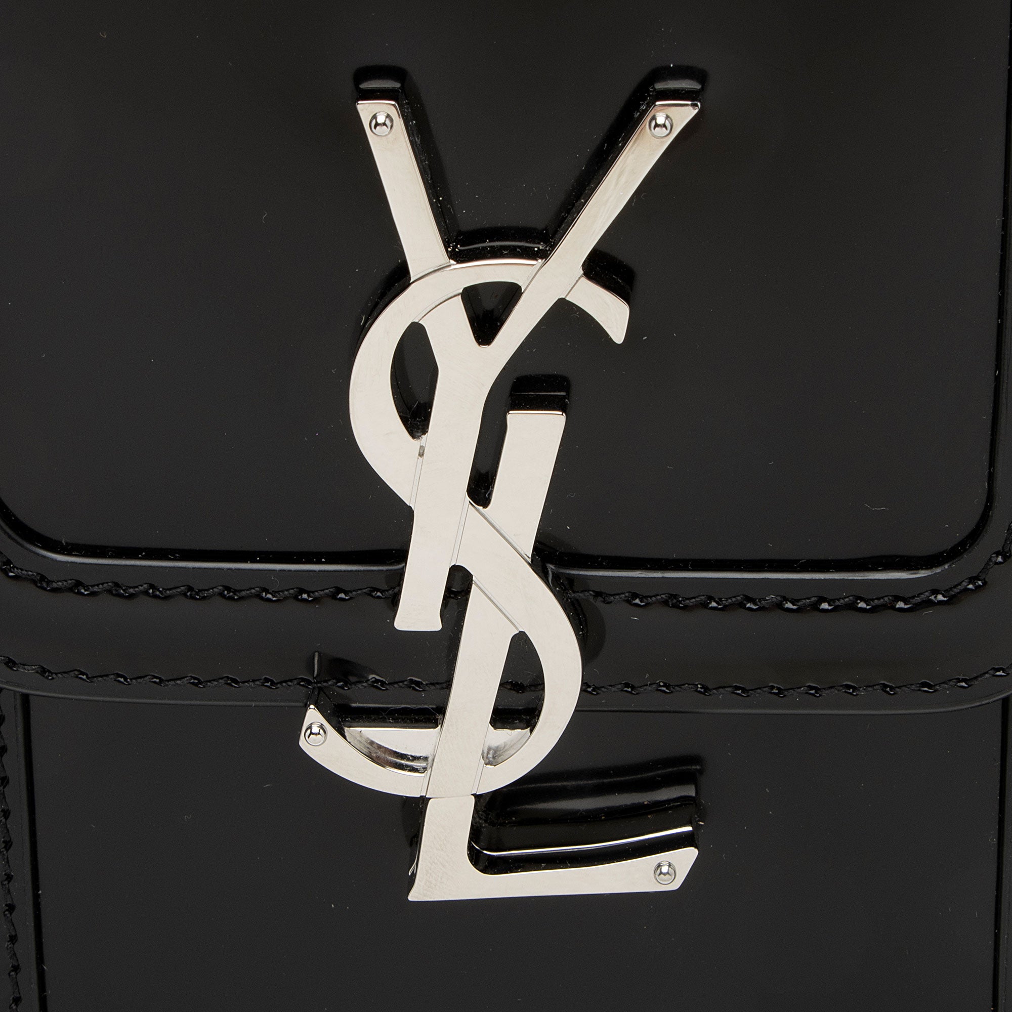 Saint Laurent Calfskin Solferino Mini Bag