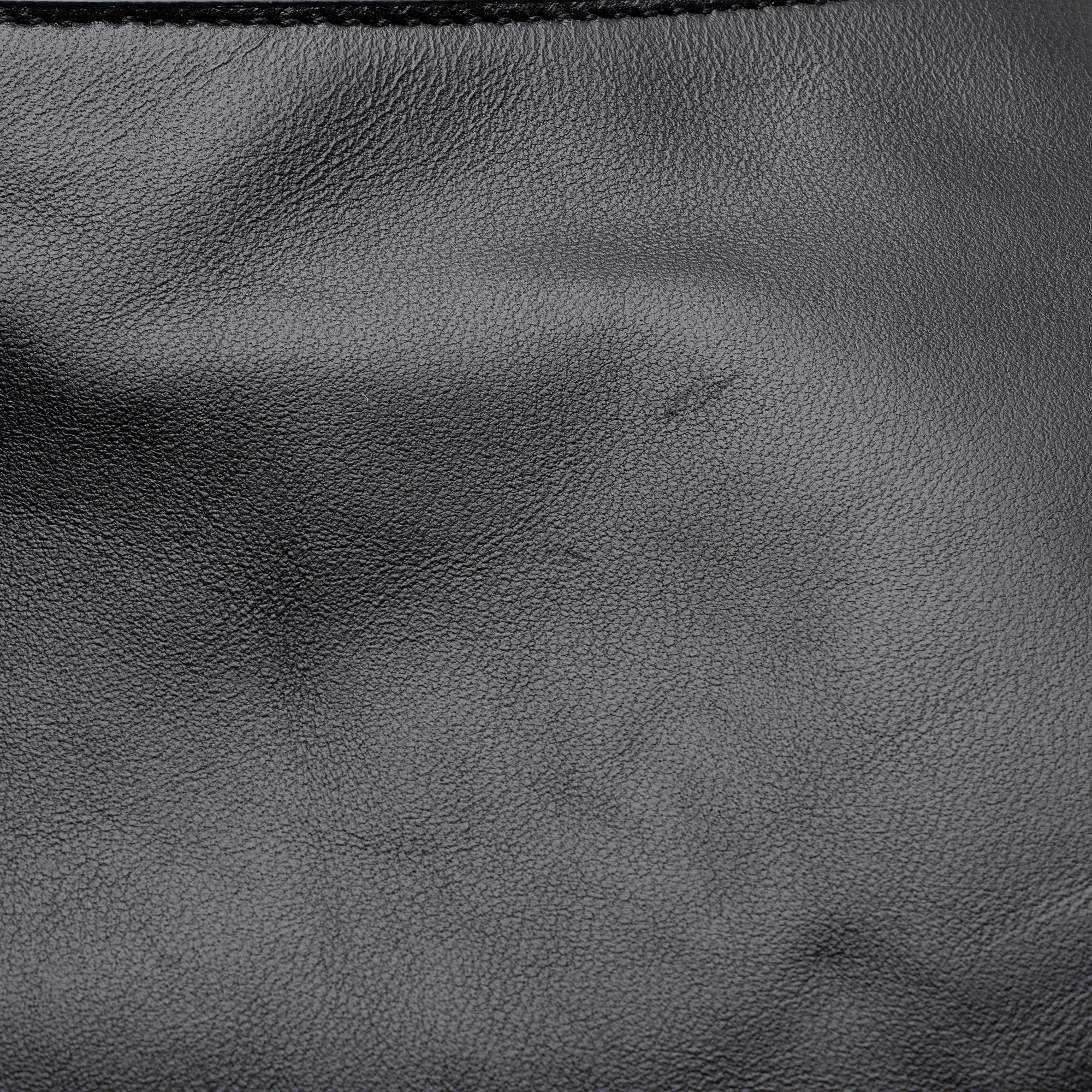 Saint Laurent Calfskin Suede Monogram Kate Reversible Chain Medium Shoulder Bag (SHF-22497)