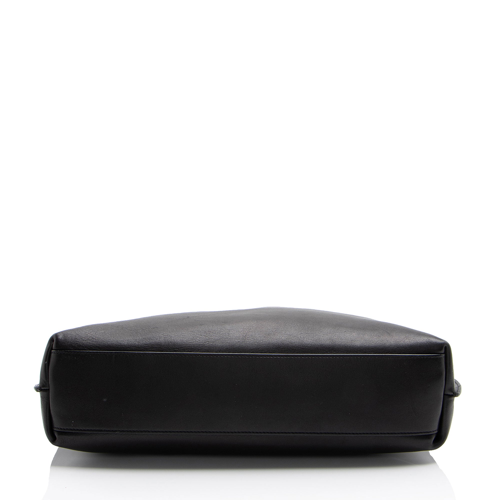 Saint Laurent Calfskin Tag Hobo (SHF-Kfbwfp)