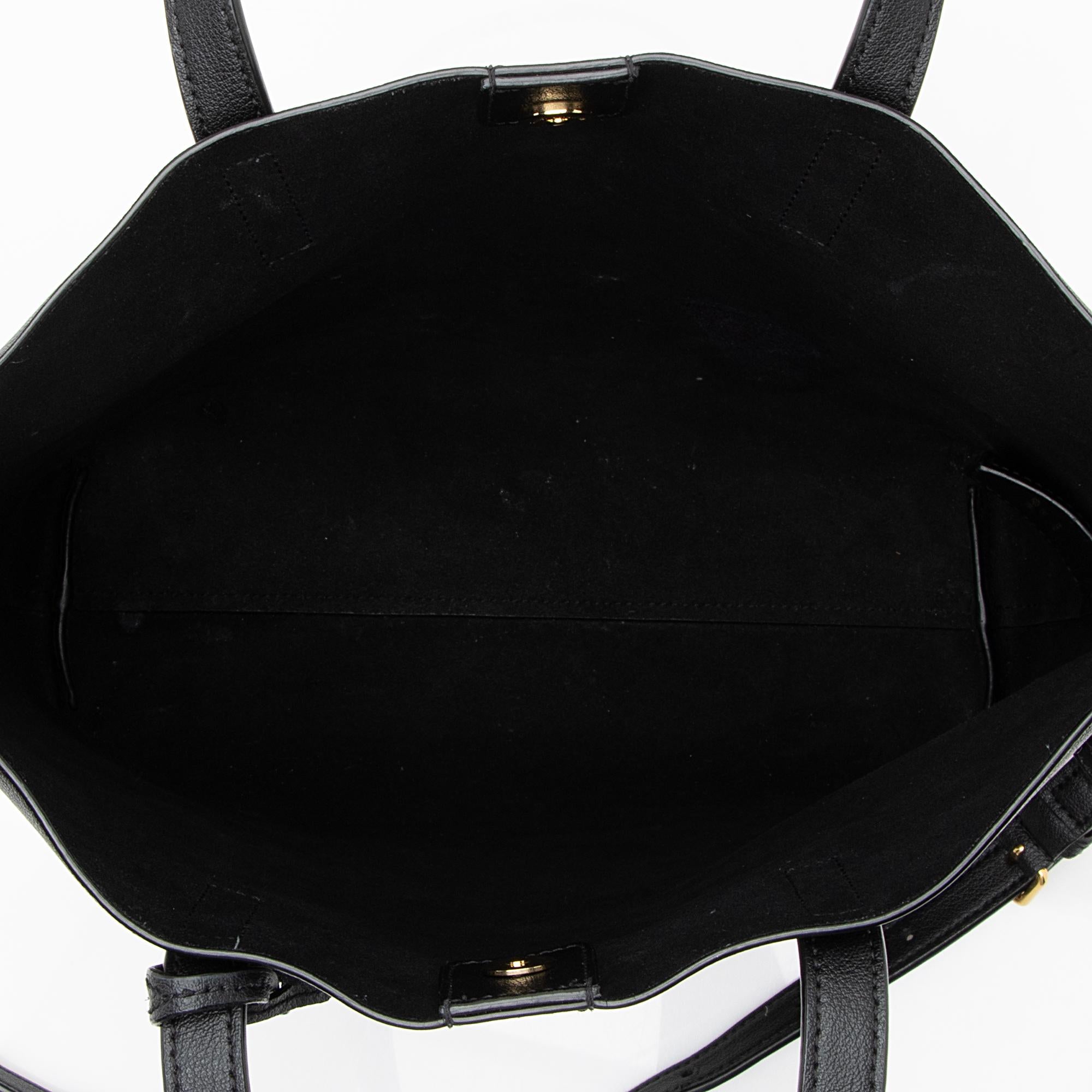 Saint Laurent Calfskin Toy Shopping Tote (SHF-22645)