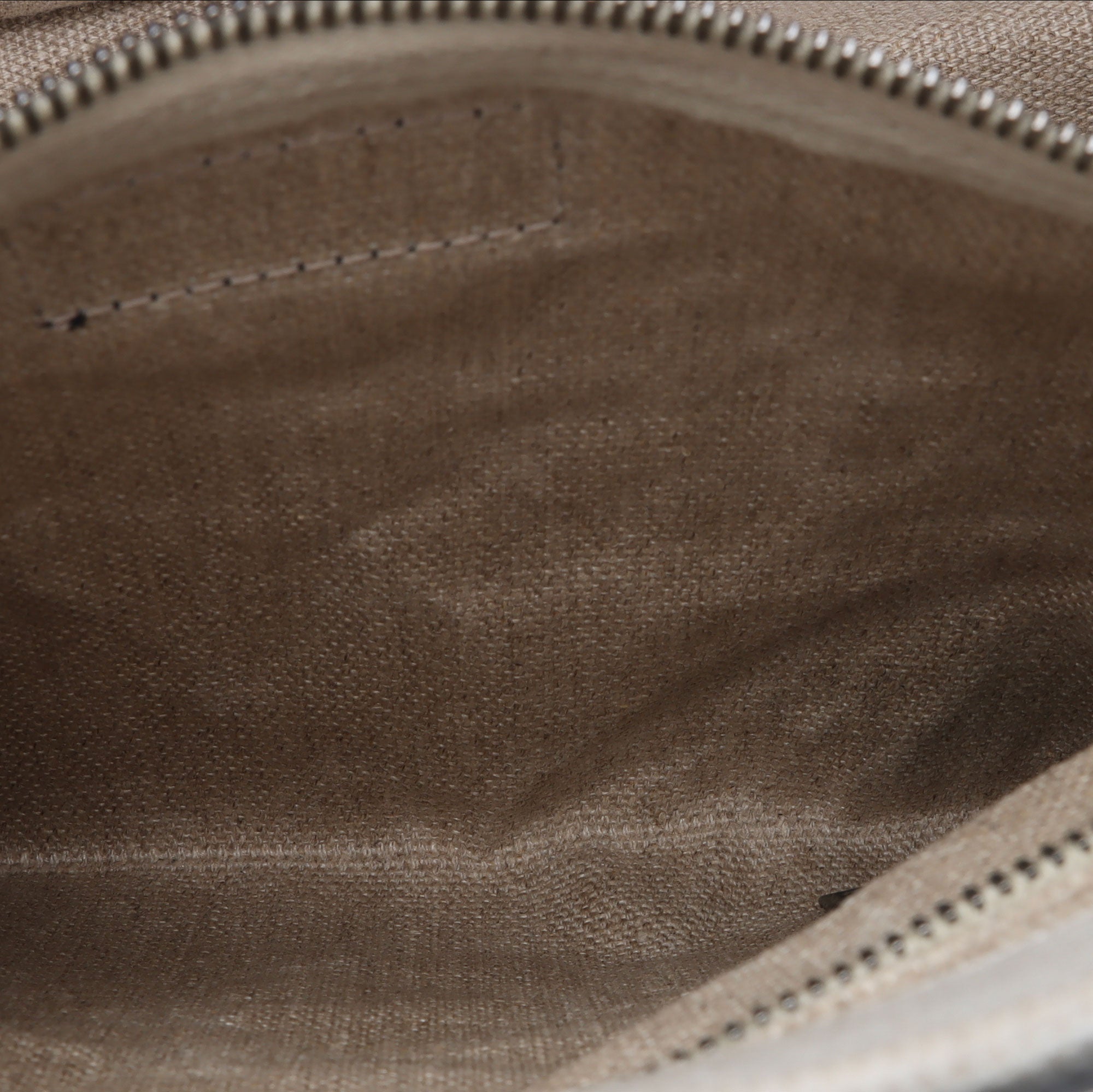 Saint Laurent Canvas Calfskin Rive Gauche Large Tote