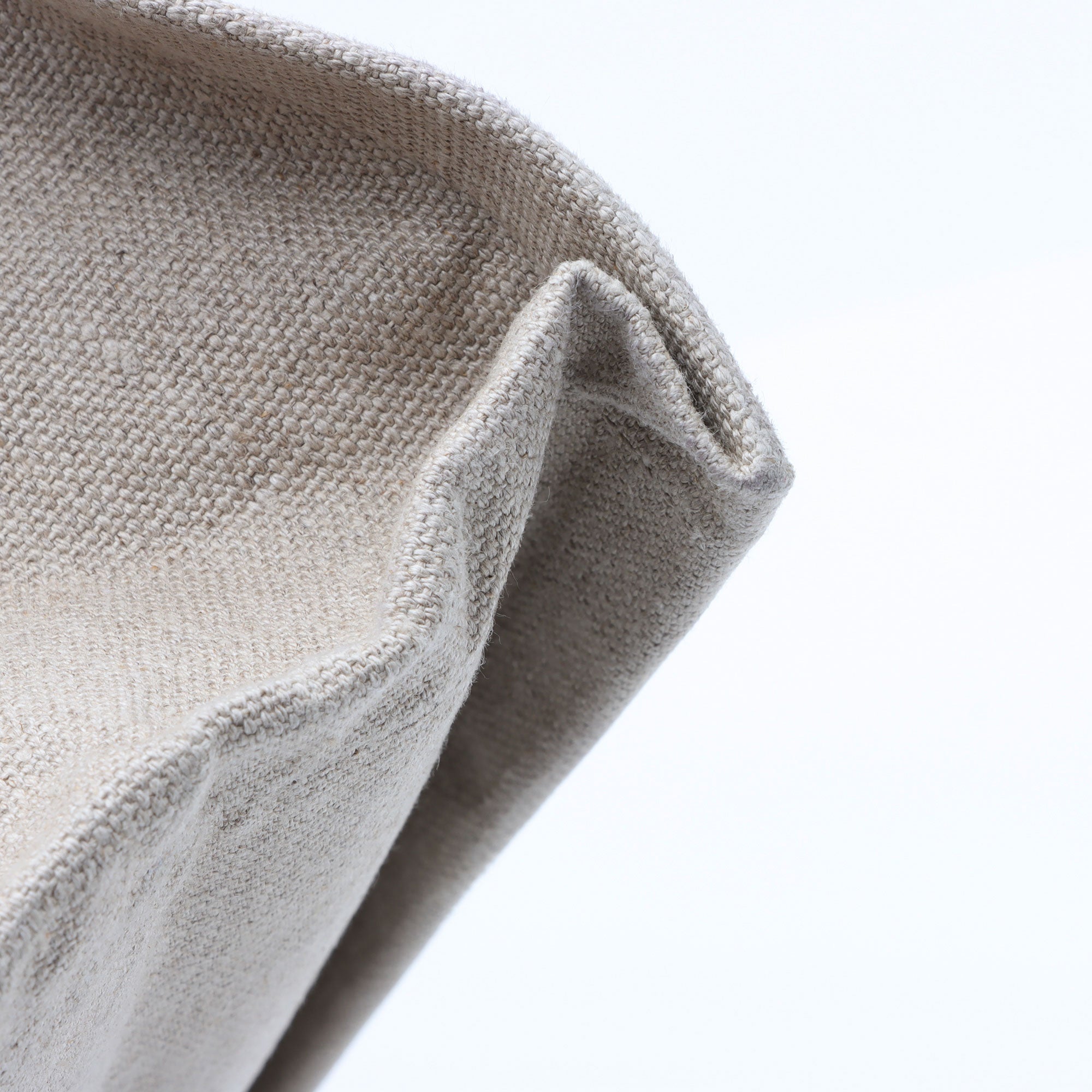 Saint Laurent Canvas Calfskin Rive Gauche Large Tote