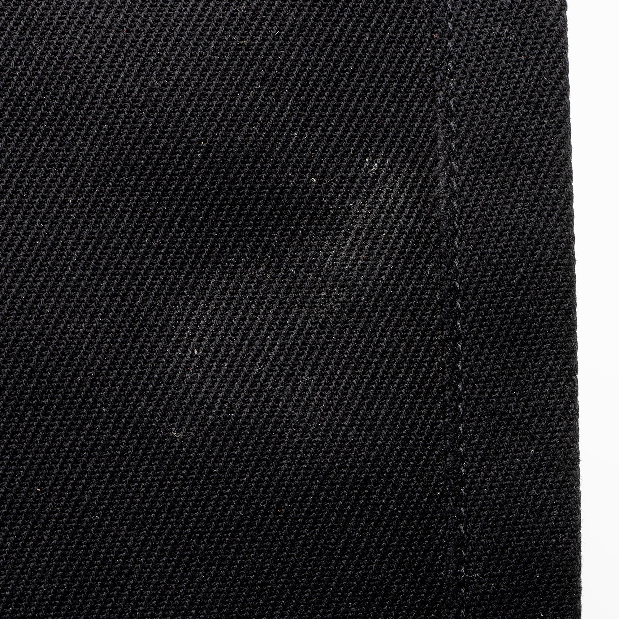 Saint Laurent Canvas Calfskin Rive Gauche Large Tote