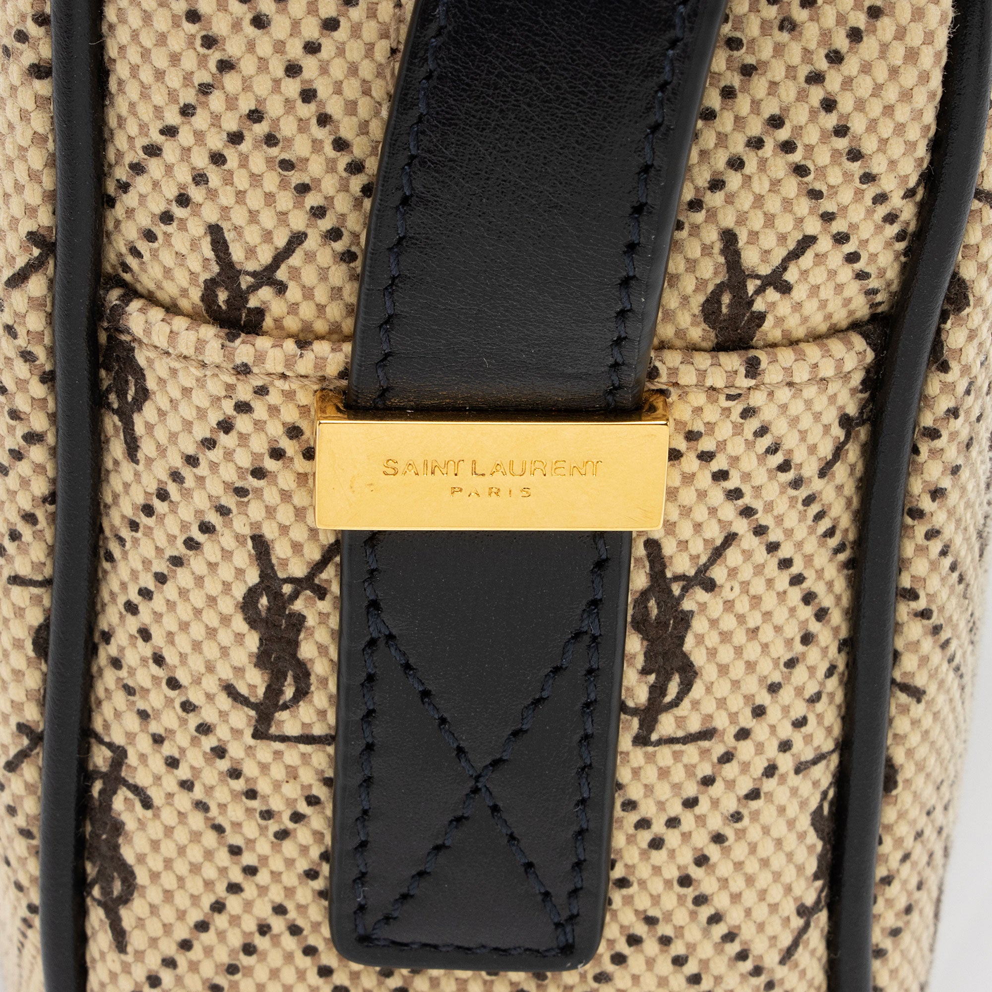 Saint Laurent Canvas Le Monogramme Camera Bag