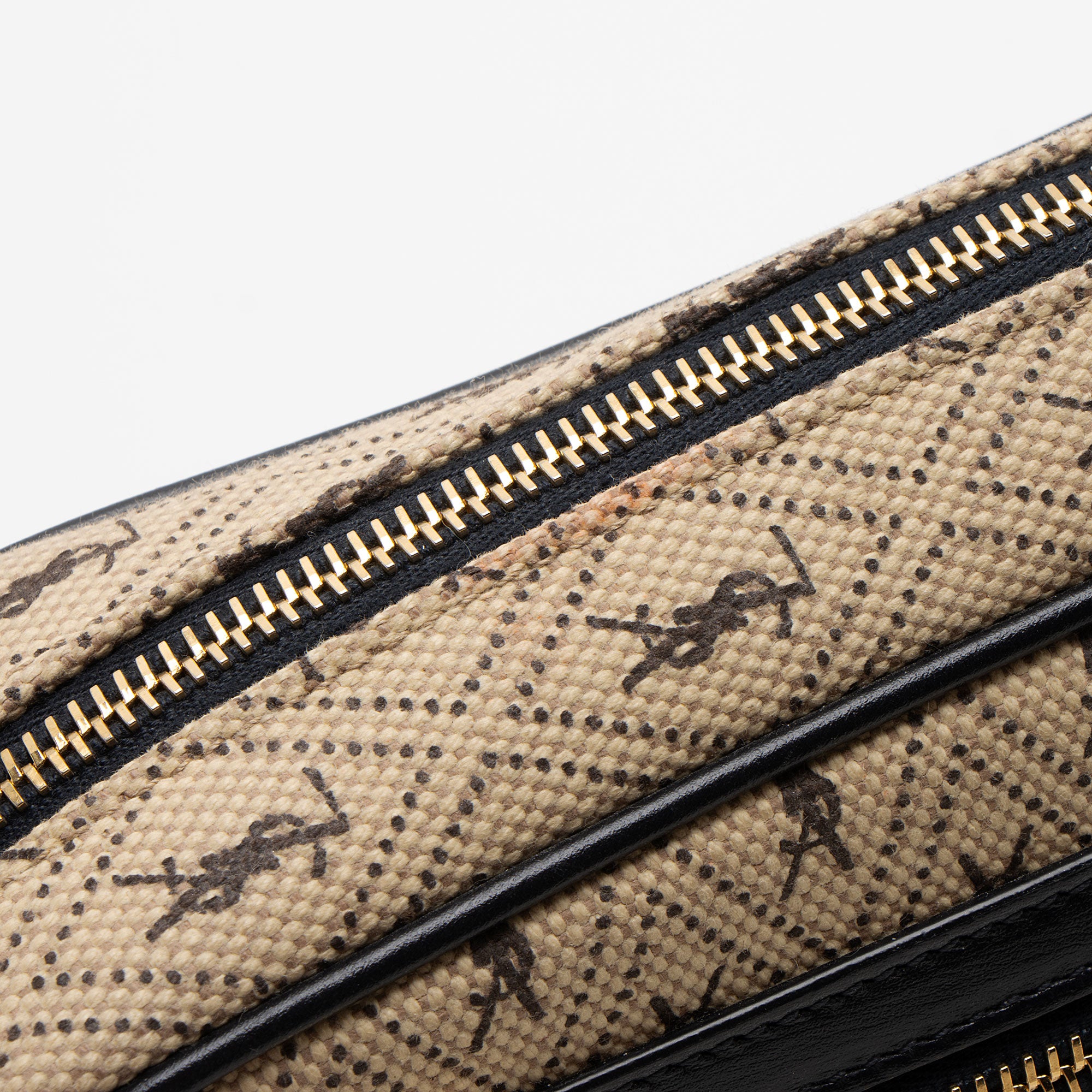 Saint Laurent Canvas Le Monogramme Camera Bag