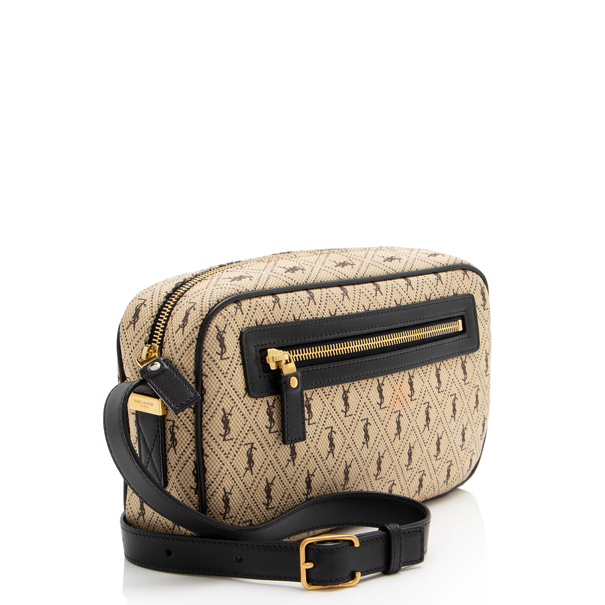 Saint Laurent Canvas Le Monogramme Camera Bag