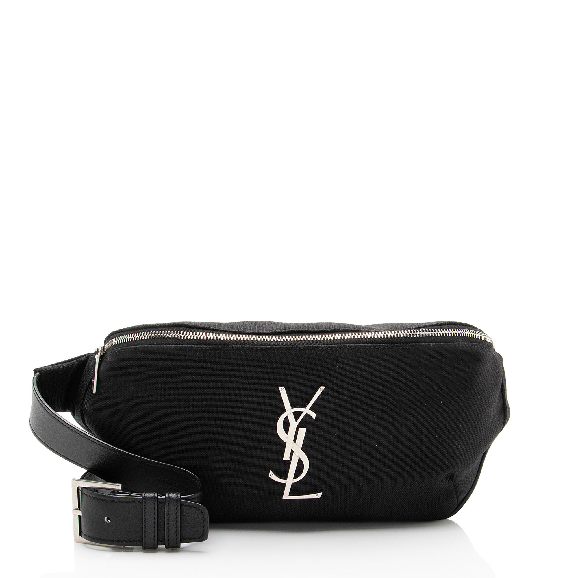 Saint Laurent Canvas Monogram Belt Bag