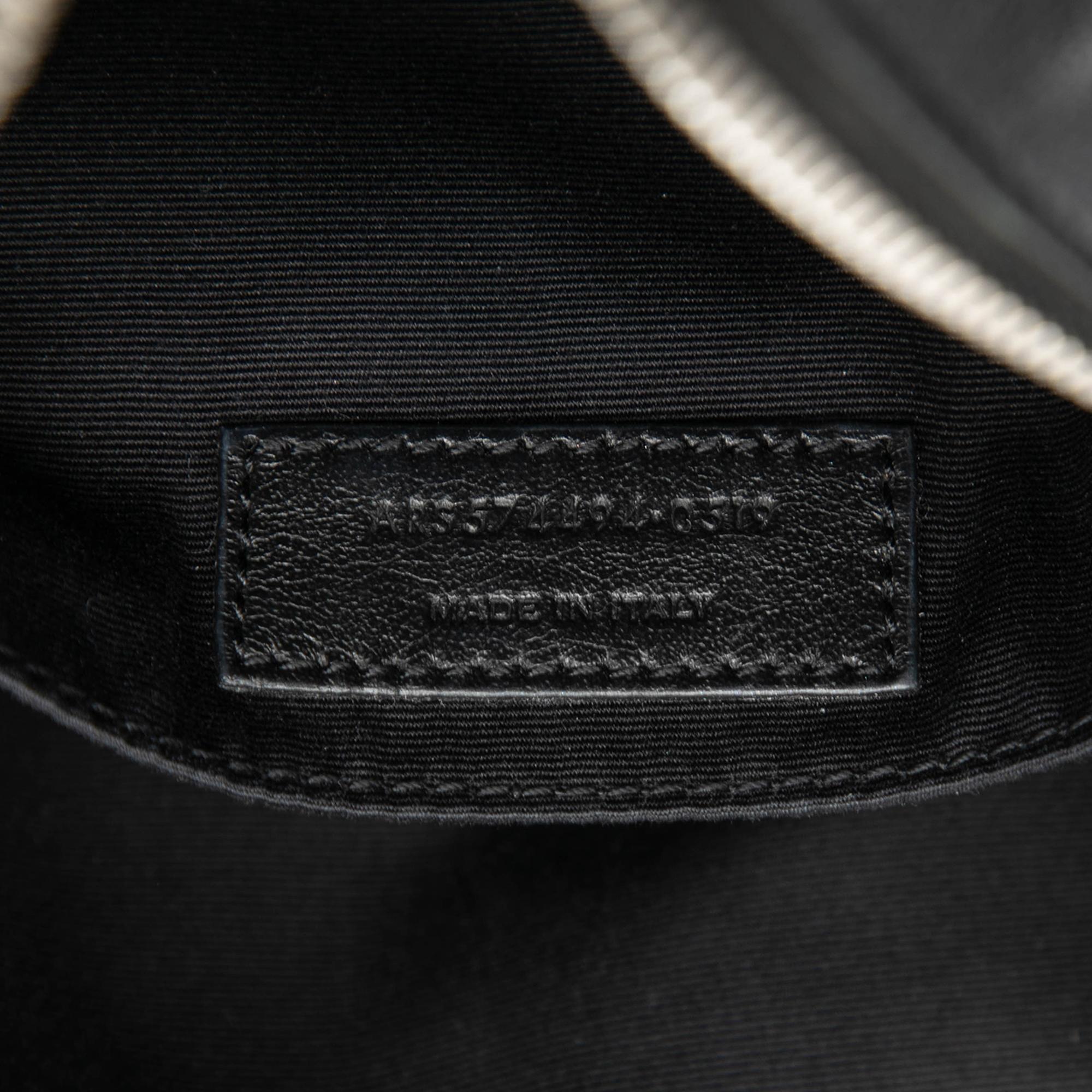 Saint Laurent Canvas Monogram Lou Camera Bag