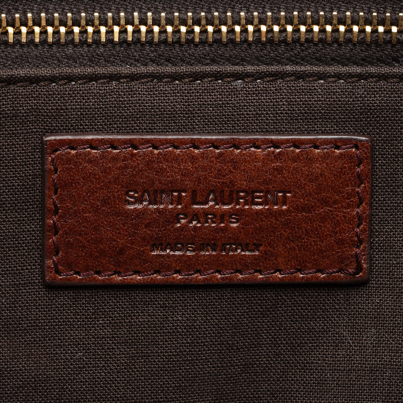 Saint Laurent Canvas Monogram Niki Medium Shoulder Bag (SHF-JdPwmb)