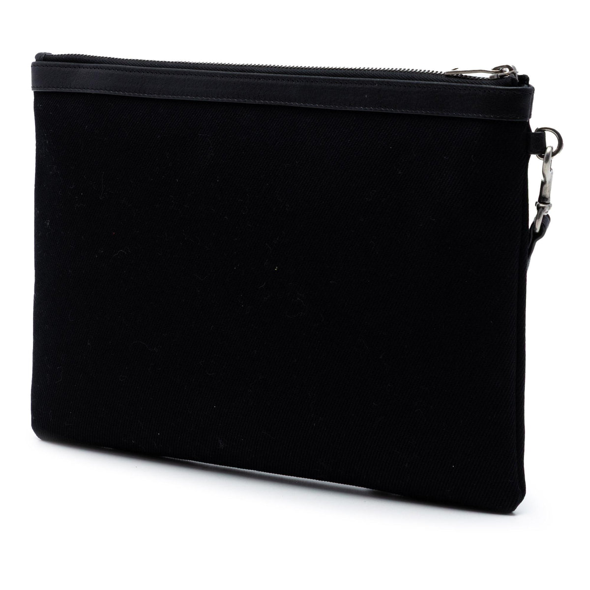 Saint Laurent Canvas Rive Gauche Clutch