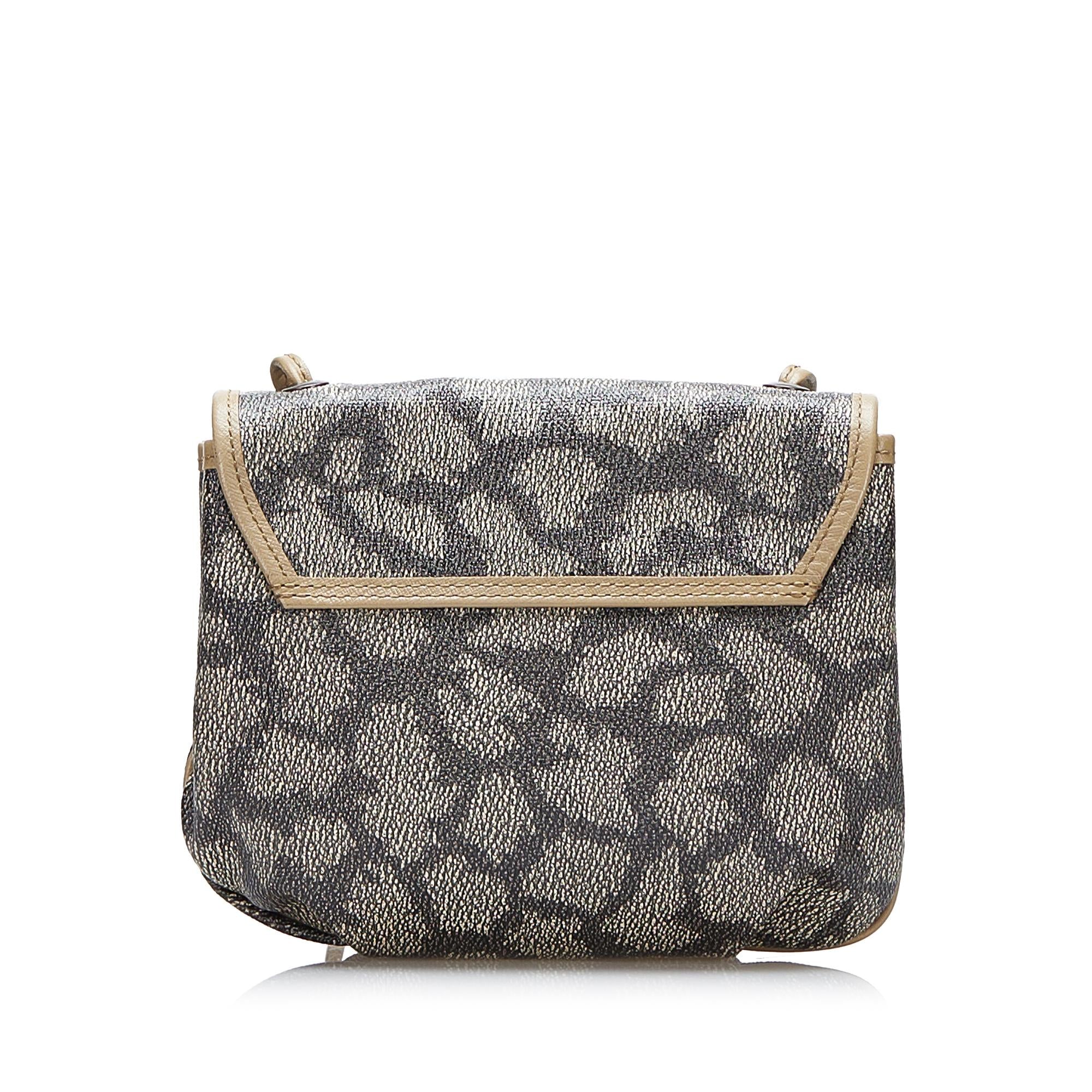 Saint Laurent Coated Canvas Crossbody Bag (SHG-UfBYdM)
