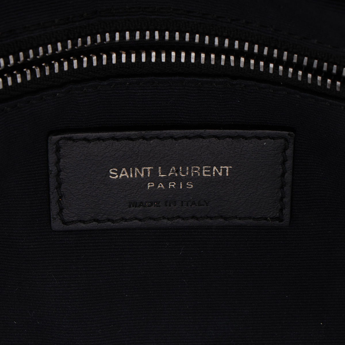 Saint Laurent Crinkled Calfskin Monogram Niki Belt Bag