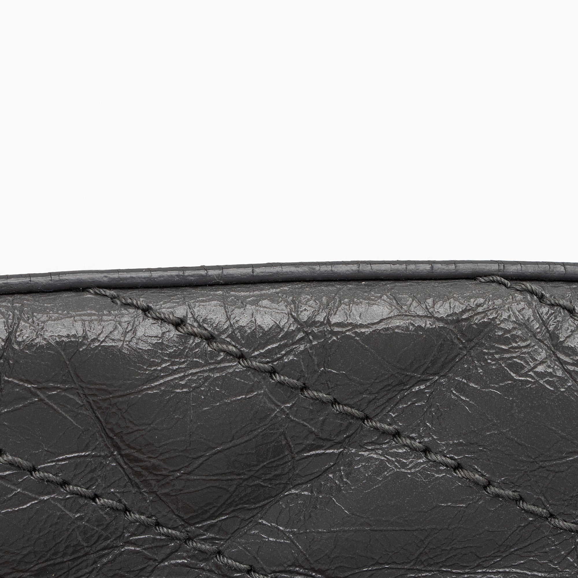 Saint Laurent Crinkled Calfskin Monogram Niki Medium Shopping Tote (SHF-gLfdmG)