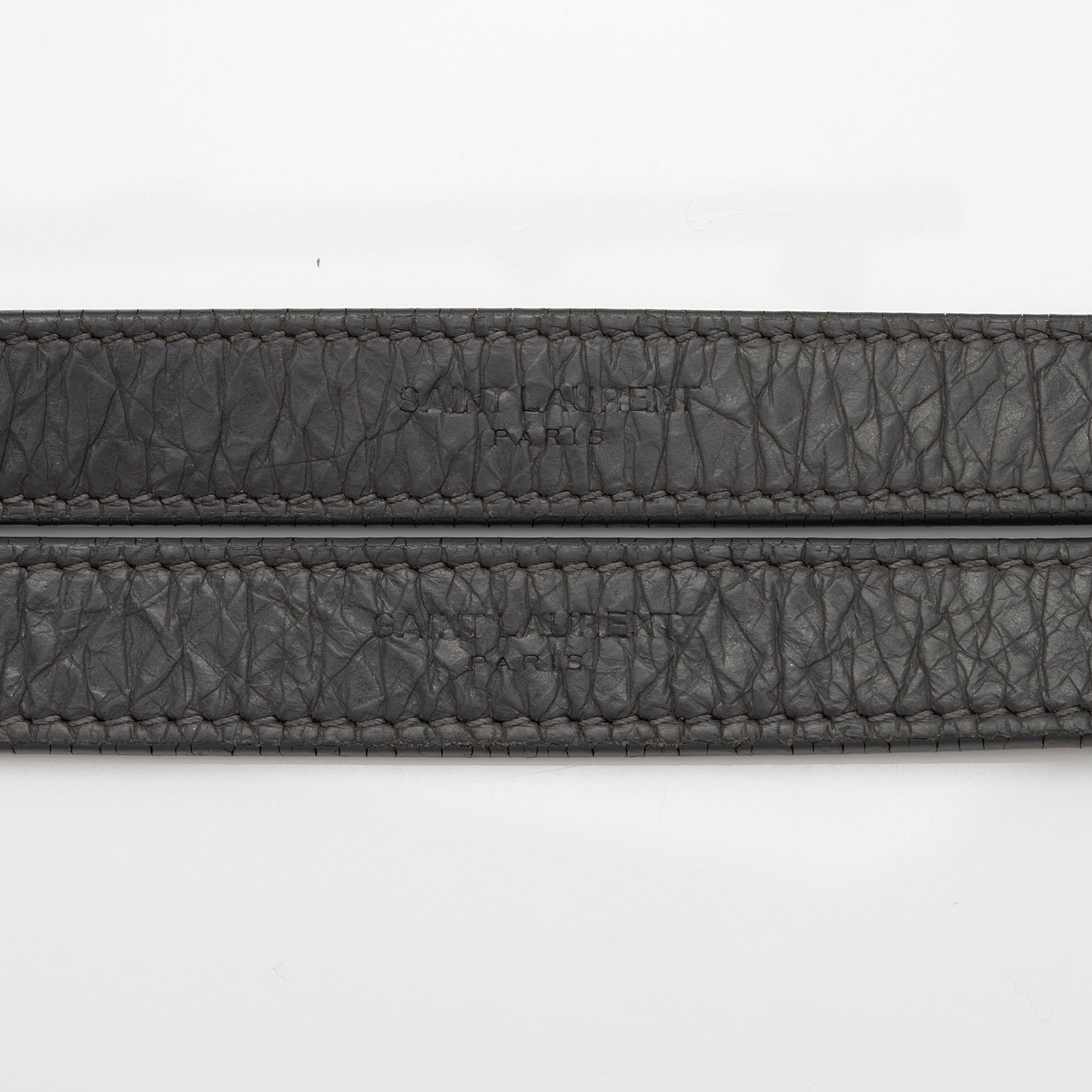 Saint Laurent Crinkled Calfskin Monogram Niki Medium Shoulder Bag (SHF-J4S3bV)